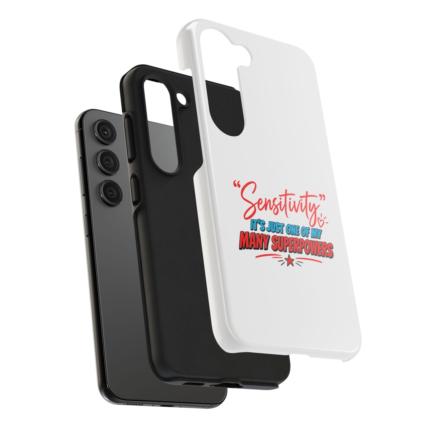 "Sensitivity: it’s just one of my many superpowers” Protective Phone Cover
