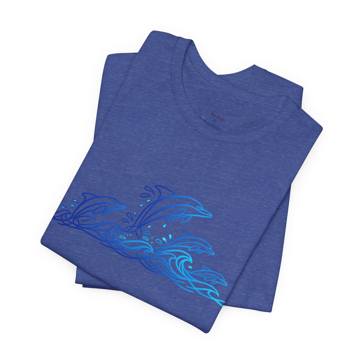 Dolphin Pod Wild Lines T-Shirt