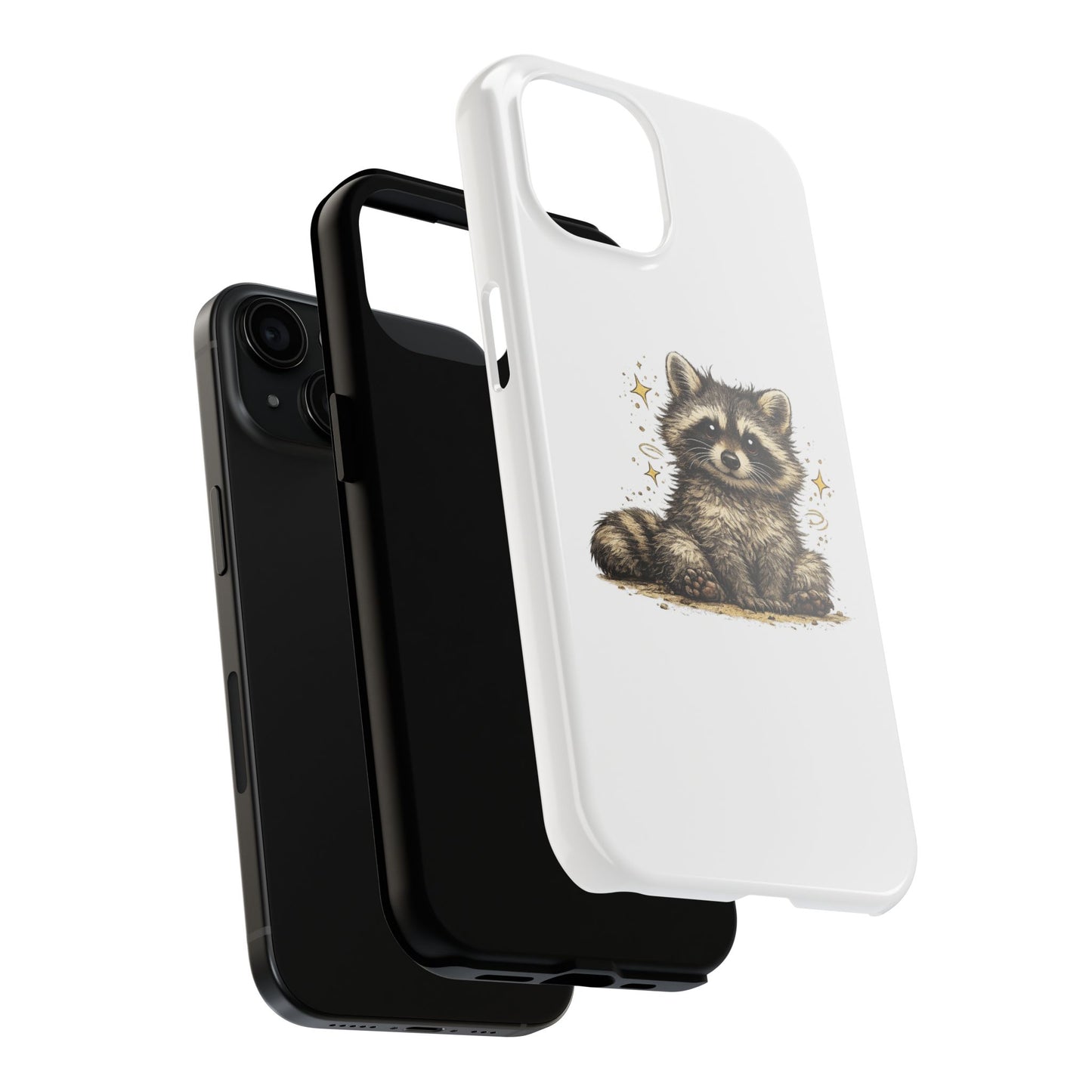 Sweet & Savage Raccoon Phone Case — Tough & Cute Protective Phone Cover