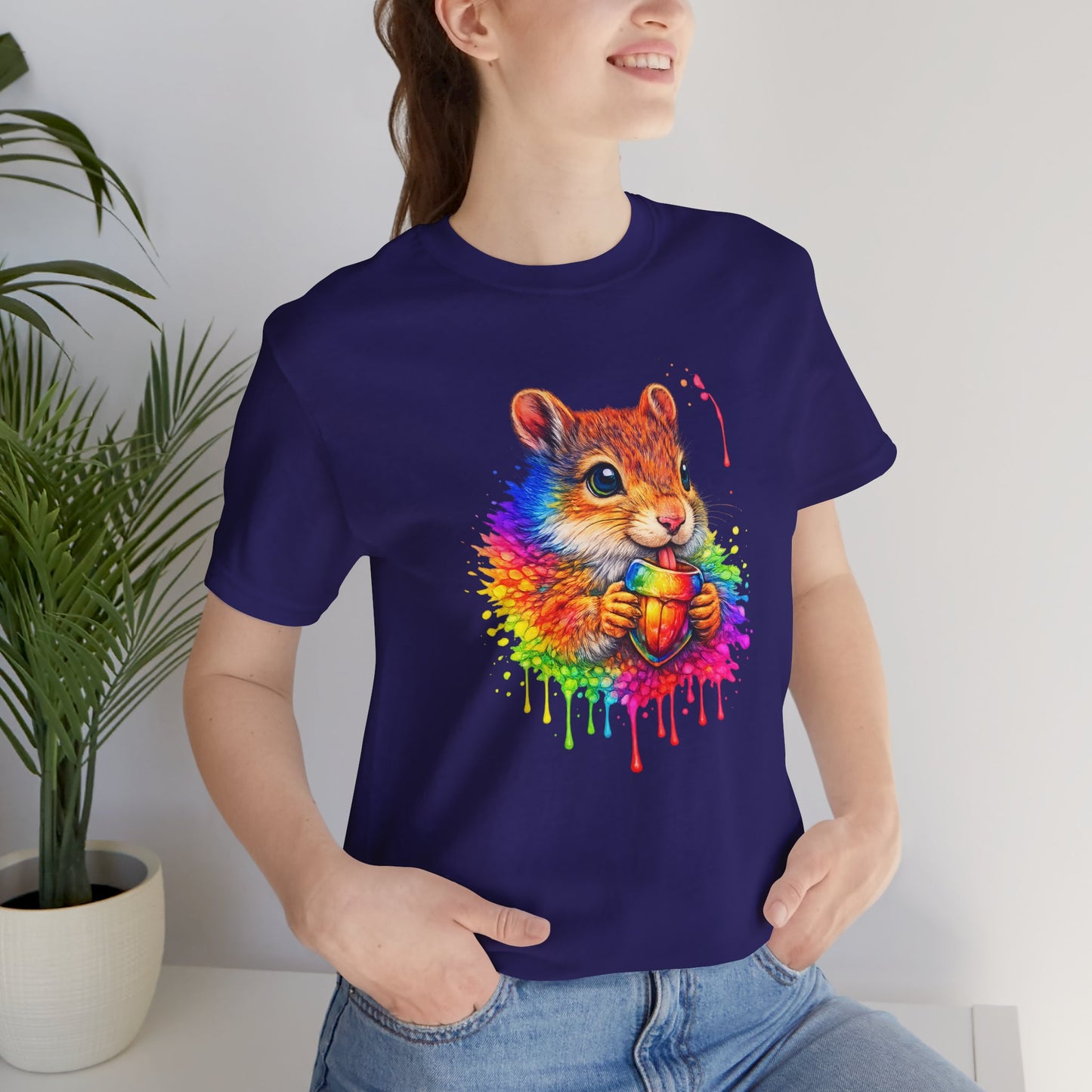 Watercolor Wildlife Squirrel T-Shirt