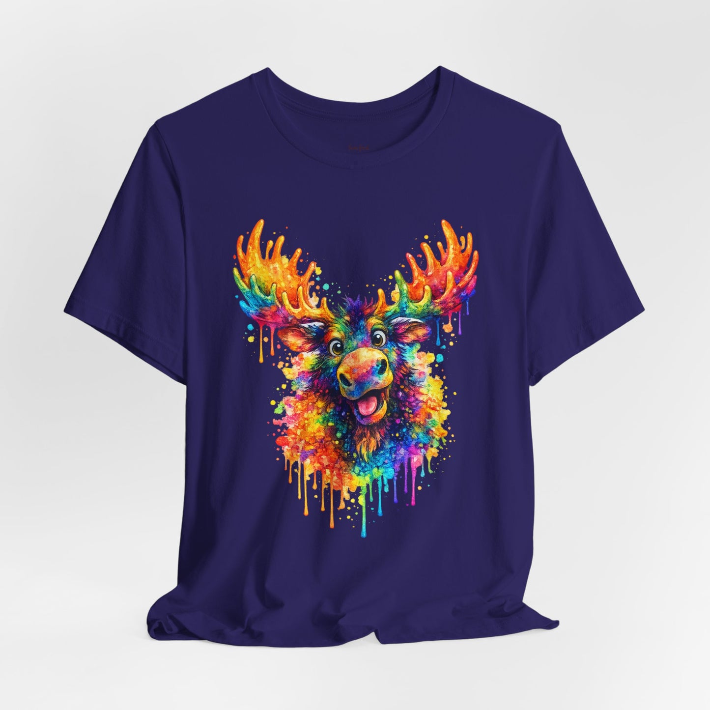 Watercolor Wildlife Moose T-Shirt