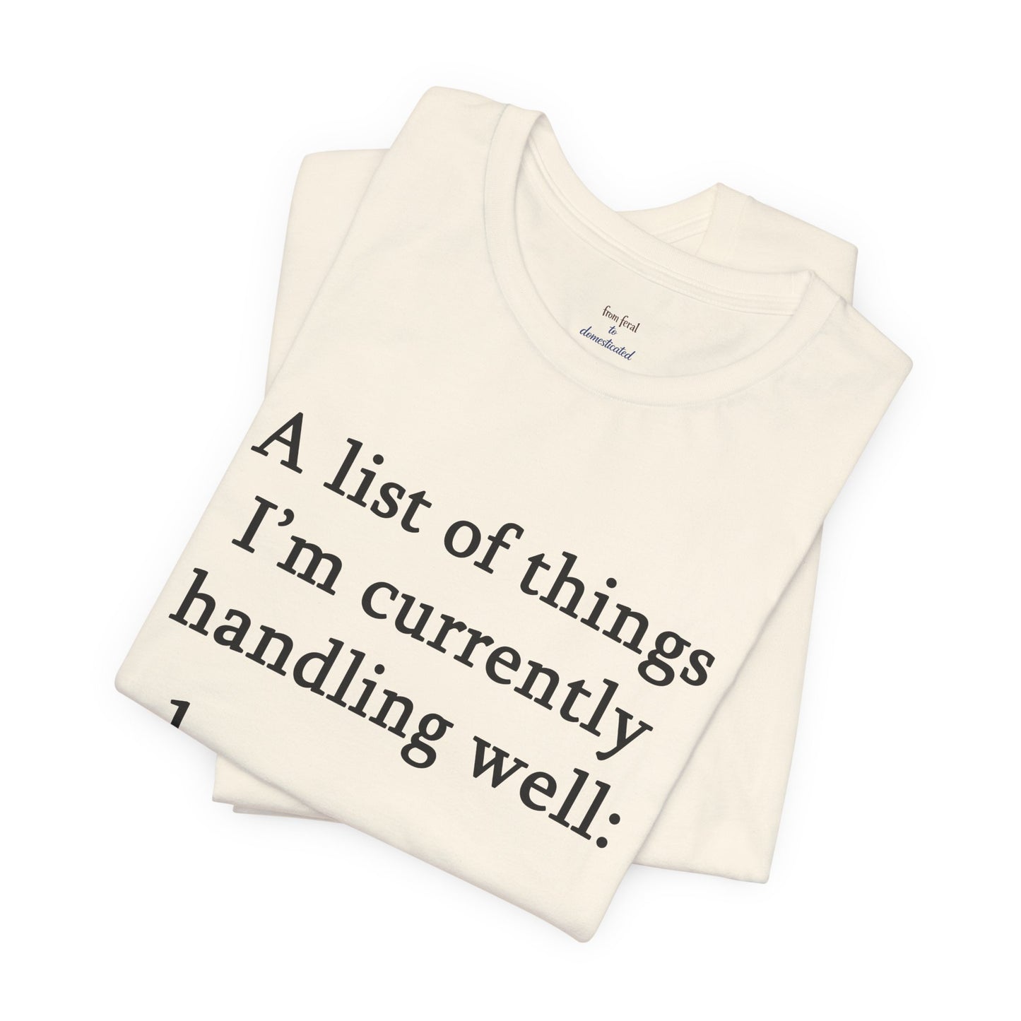 A List Tee