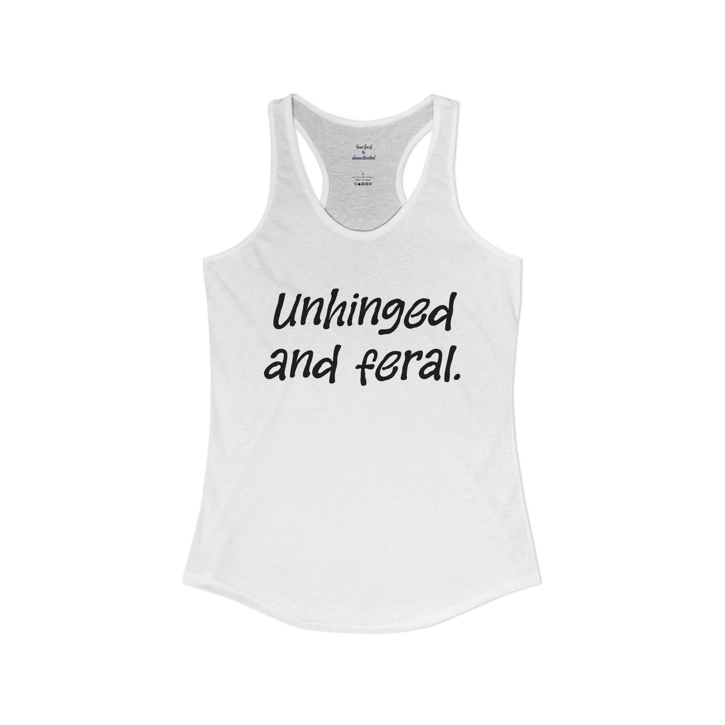 Unhinged Racerback Tank