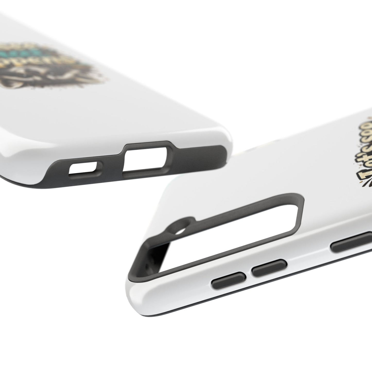 Let's See What Happens Raccoon Phone Case — Tough & Cute Protective Phone Cover
