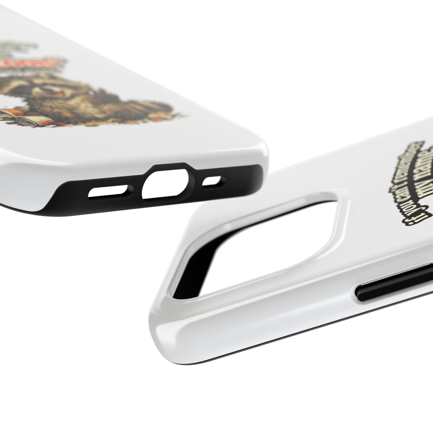 Yell Raccoon Phone Case — Tough & Cute Protective Phone Cover
