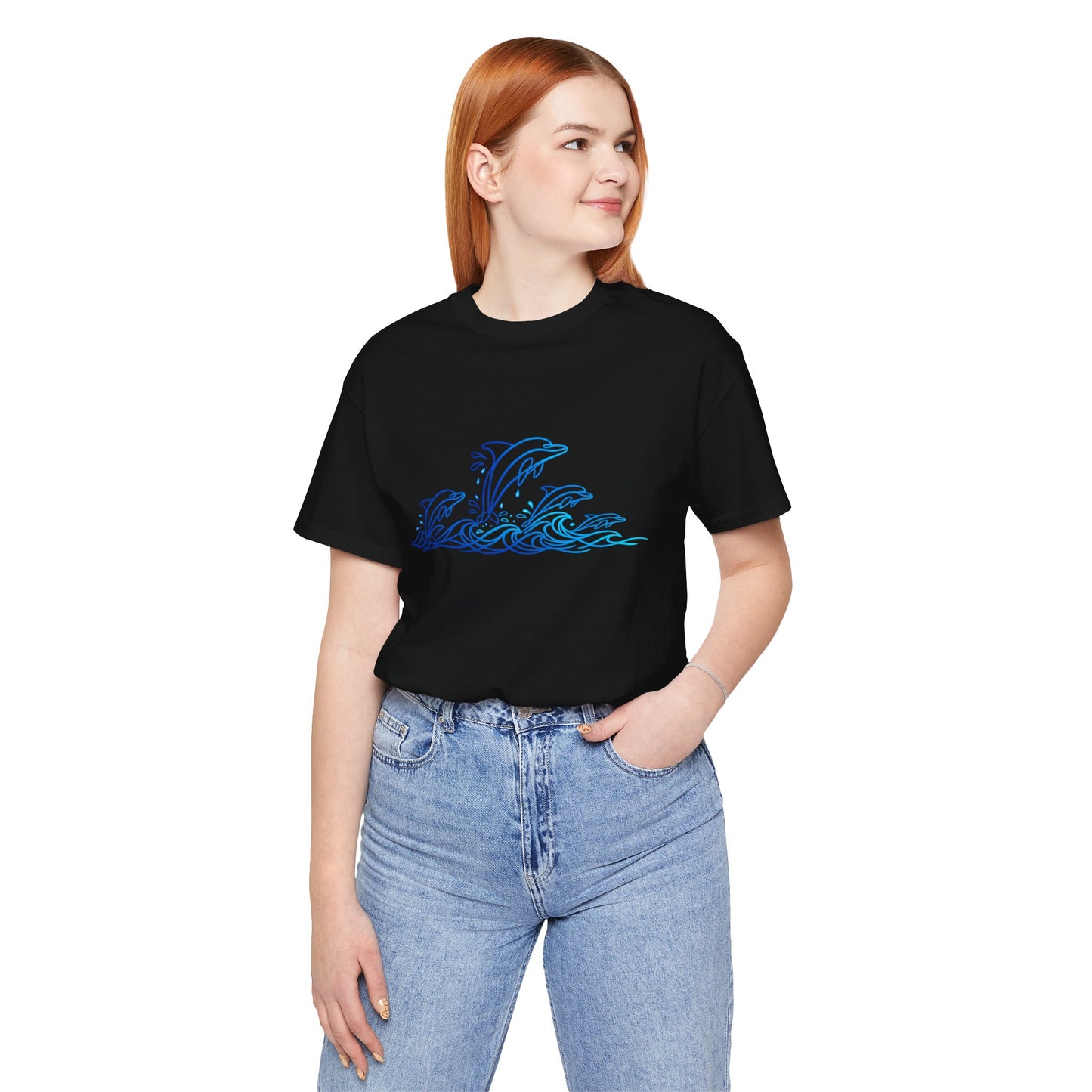Dolphin Pod Wild Lines T-Shirt