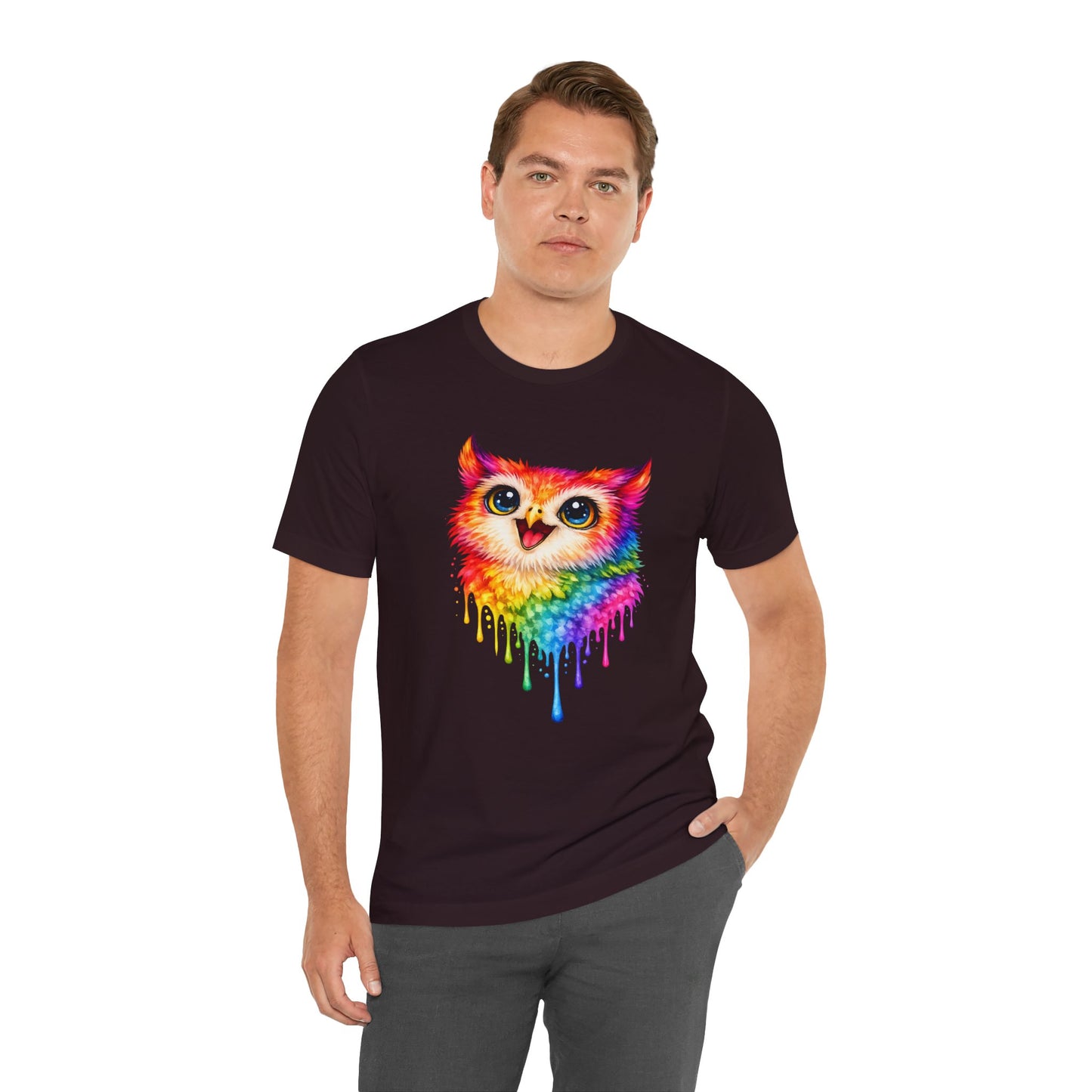 Watercolor Wildlife Owl T-Shirt
