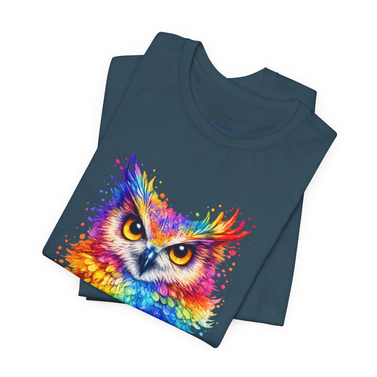 Watercolor Wildlife Owl T-Shirt