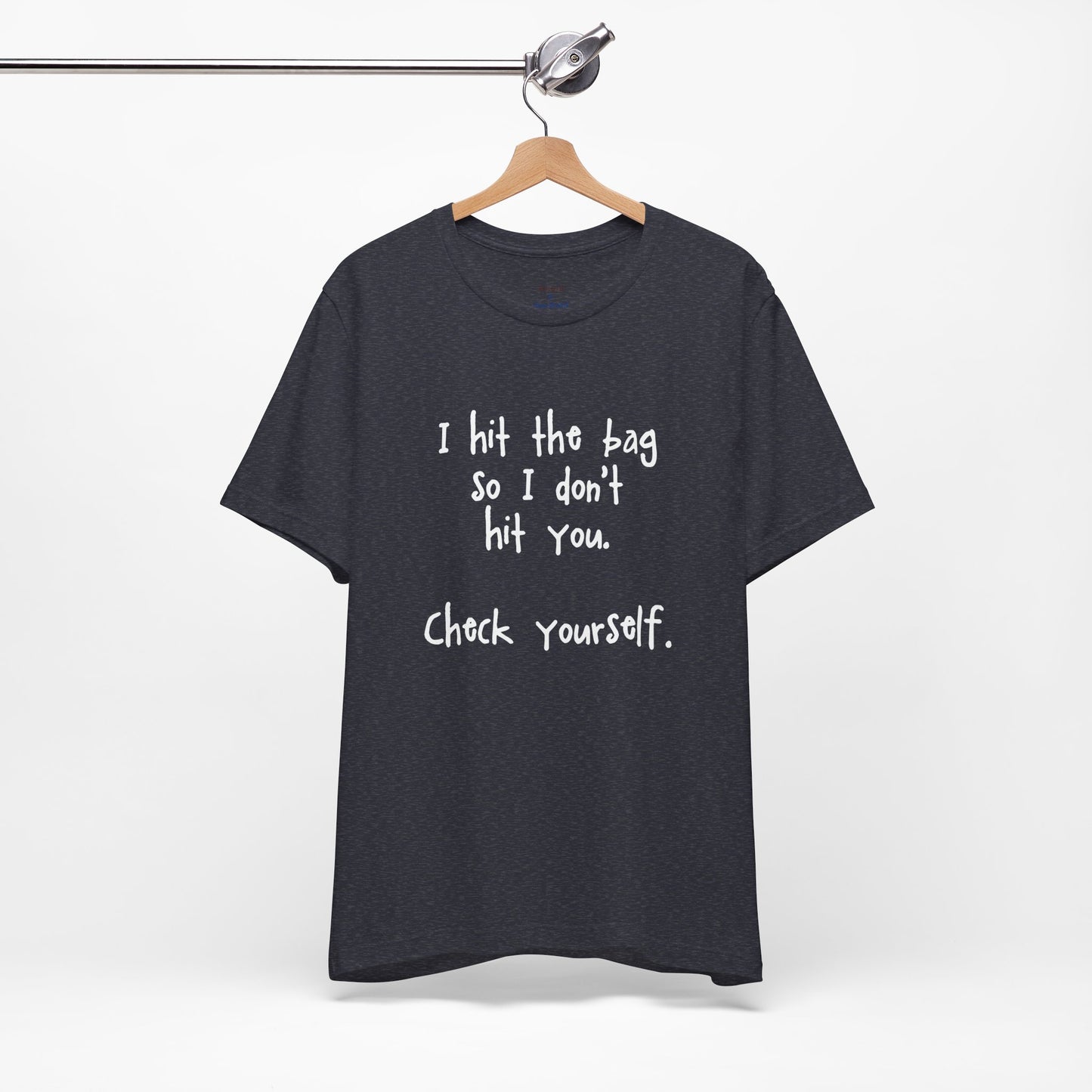 "Check Yourself" Kickboxing Tee