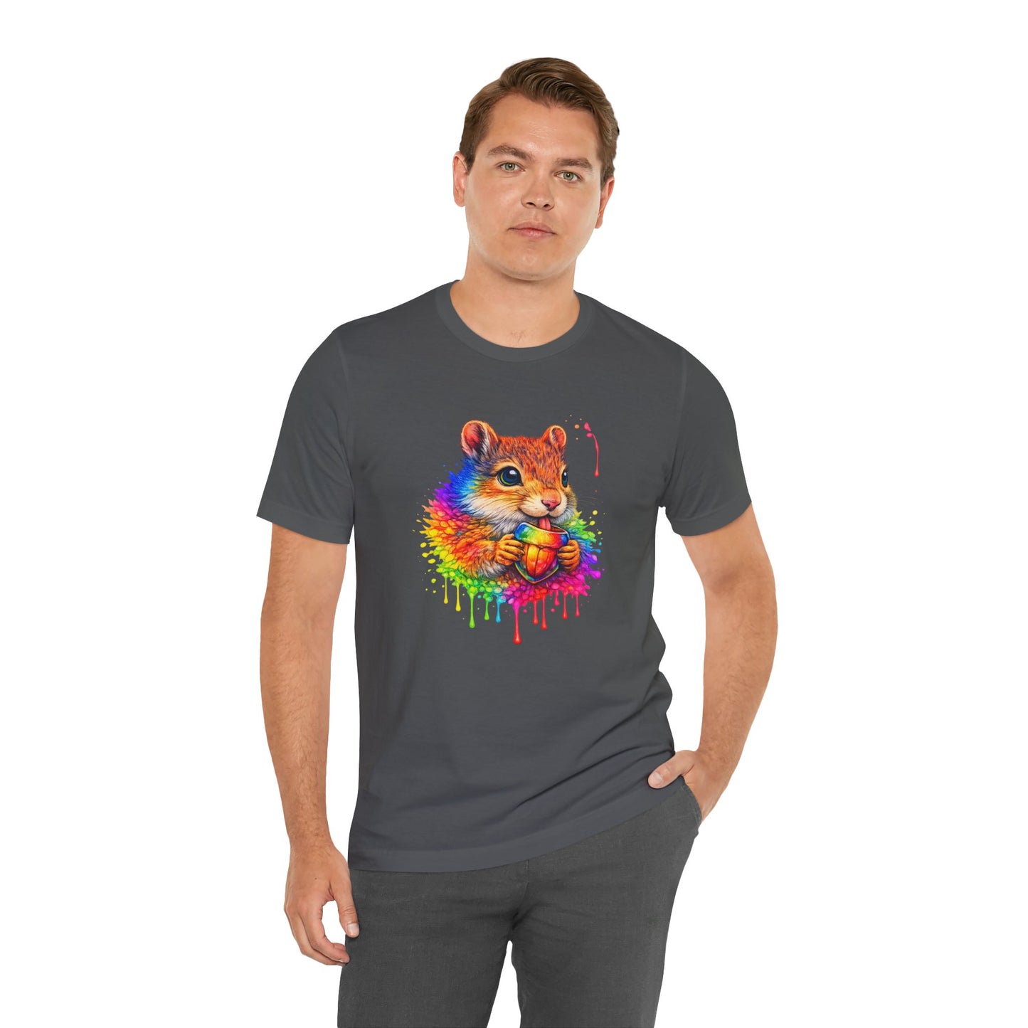 Watercolor Wildlife Squirrel T-Shirt