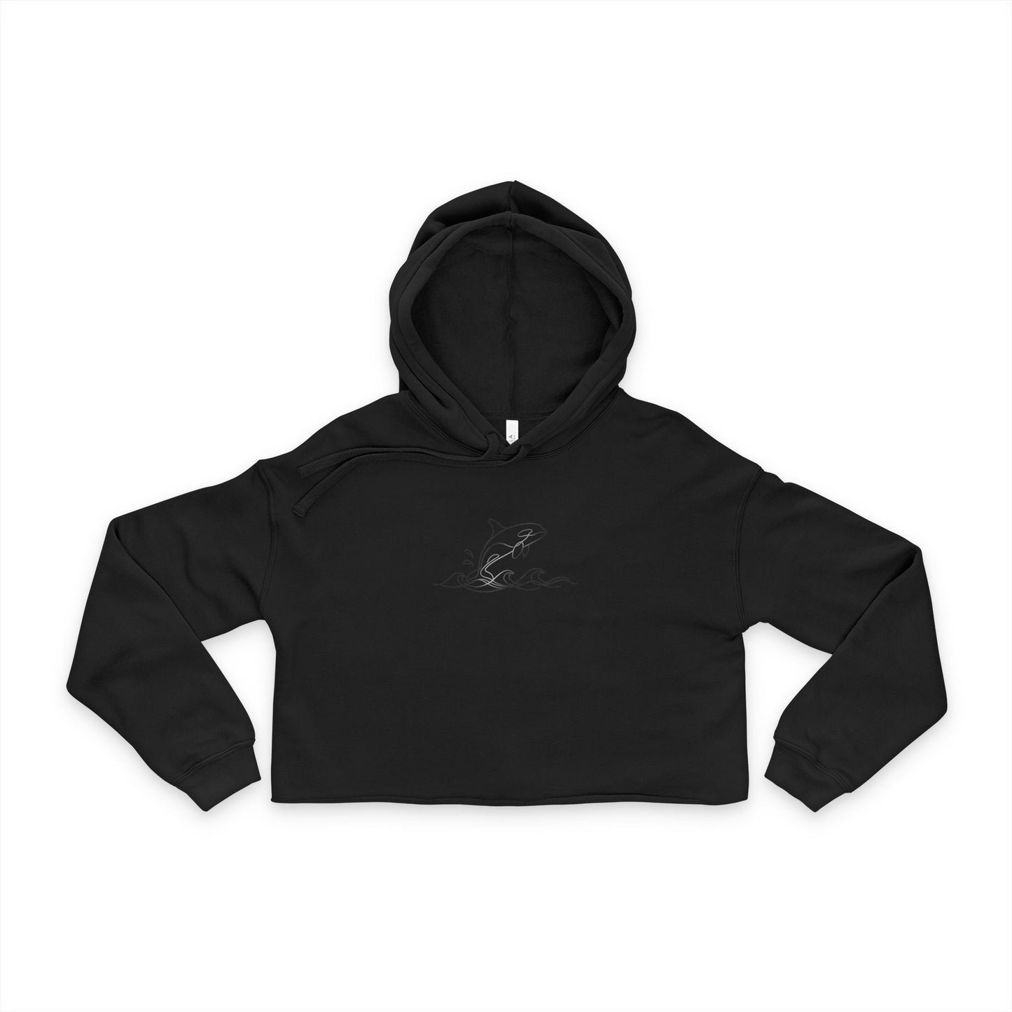 Orca Cropped Hoodie