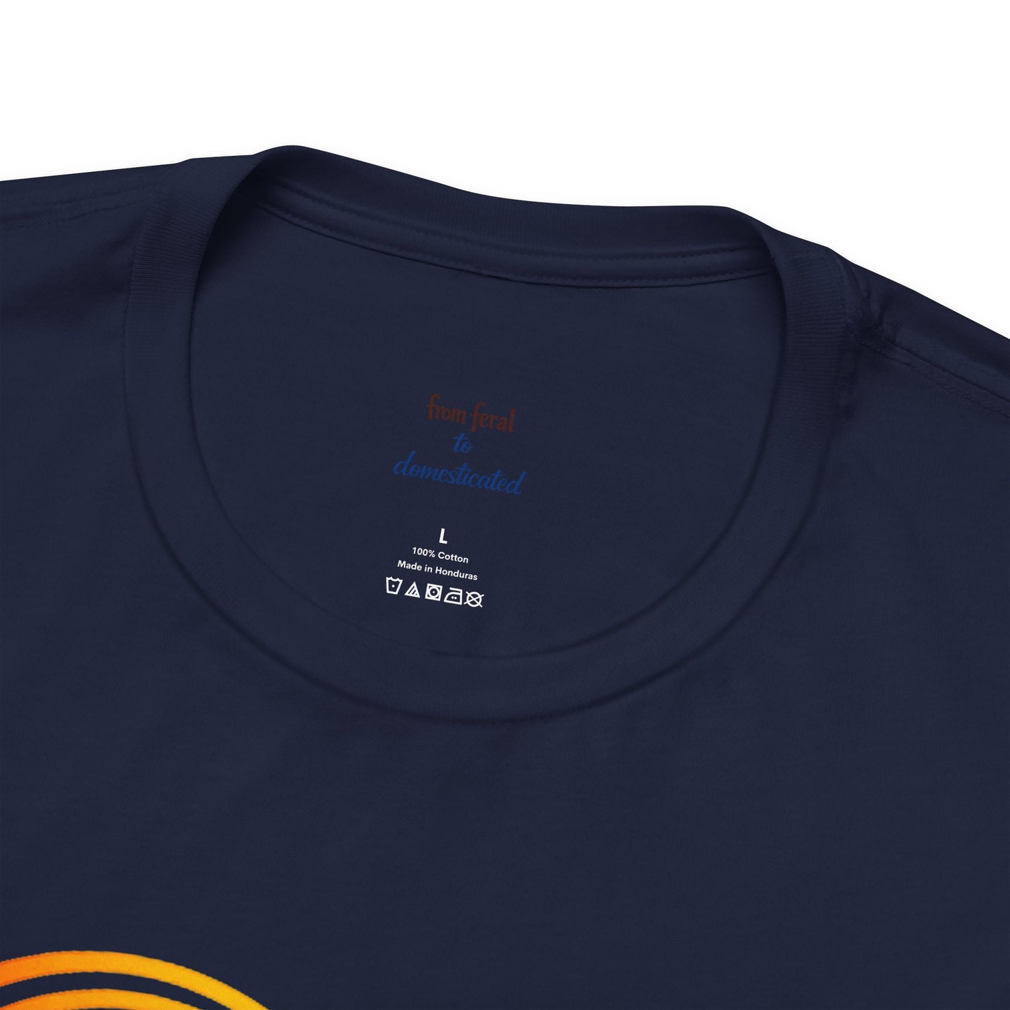 Heart/Paw Colorful Line-Work T-Shirt