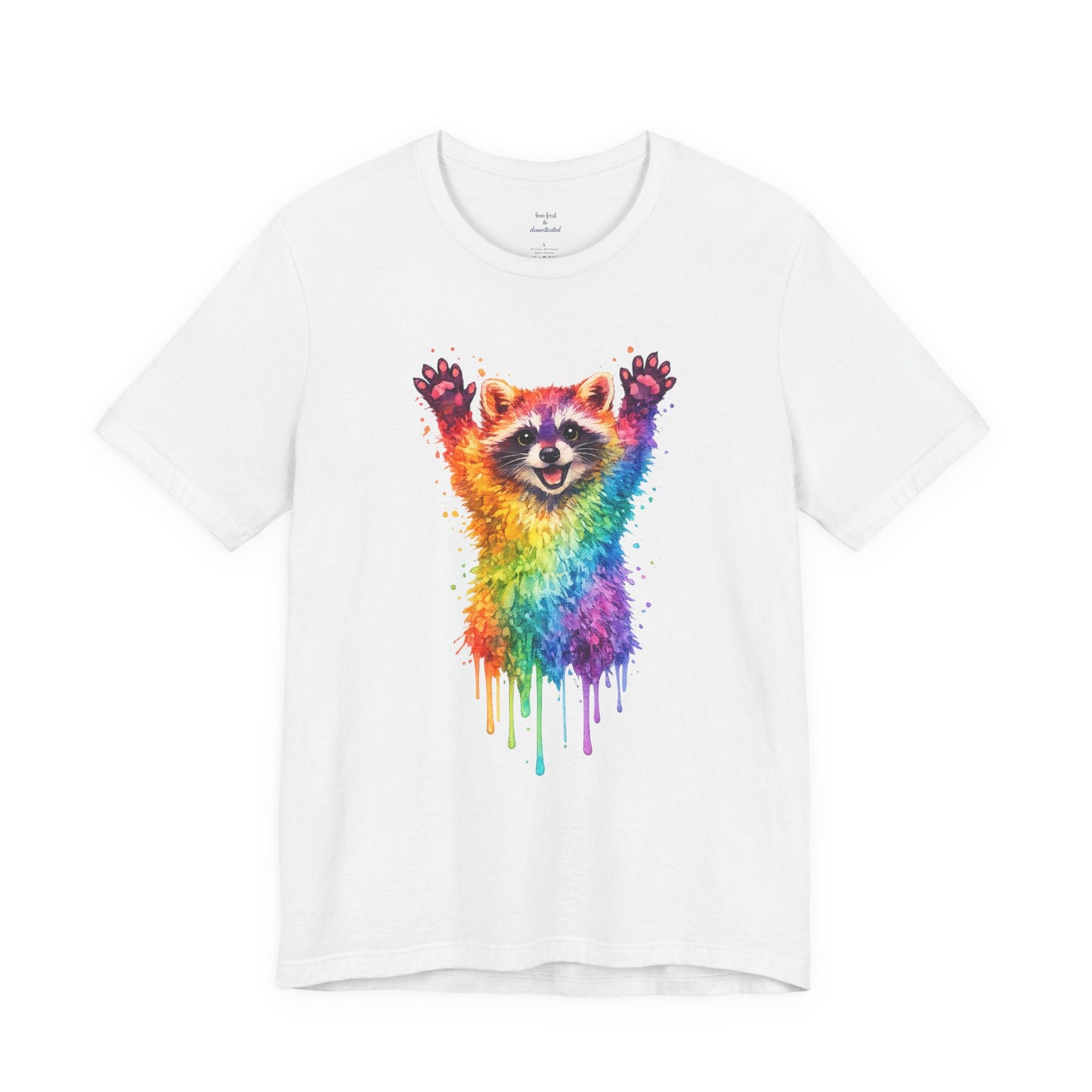 Watercolor Wildlife Raccoon T-Shirt