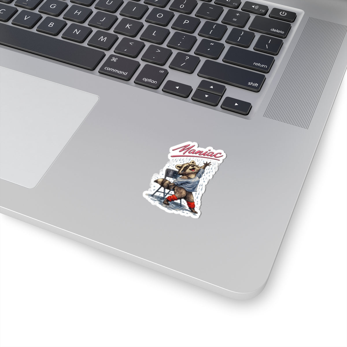 Maniac Raccoon Stickers