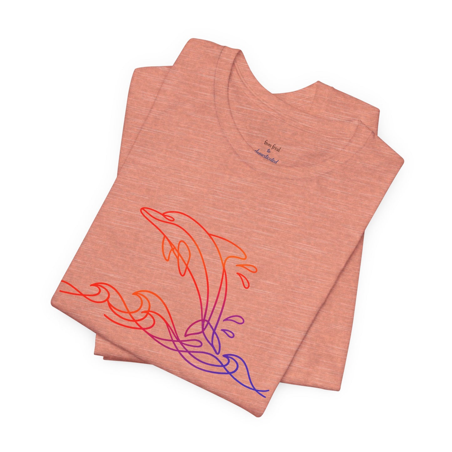 Dolphin Wild Lines T-Shirt