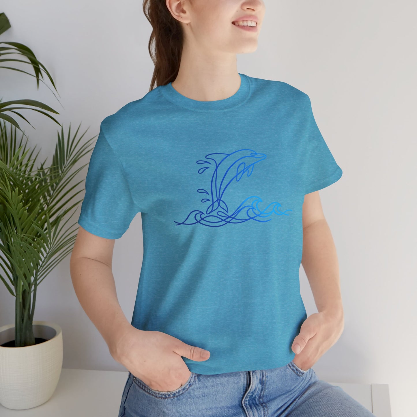Dolphin Wild Lines T-Shirt