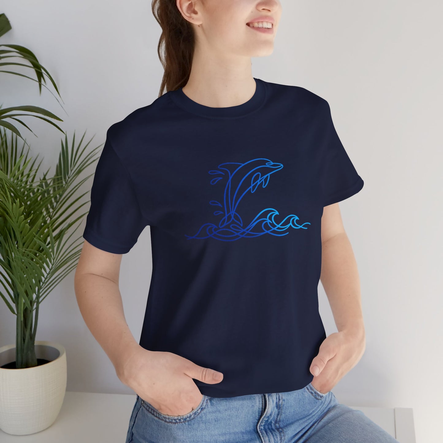 Dolphin Wild Lines T-Shirt