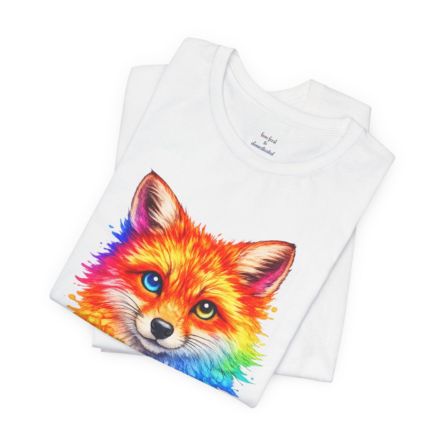 Watercolor Wildlife Fox T-Shirt