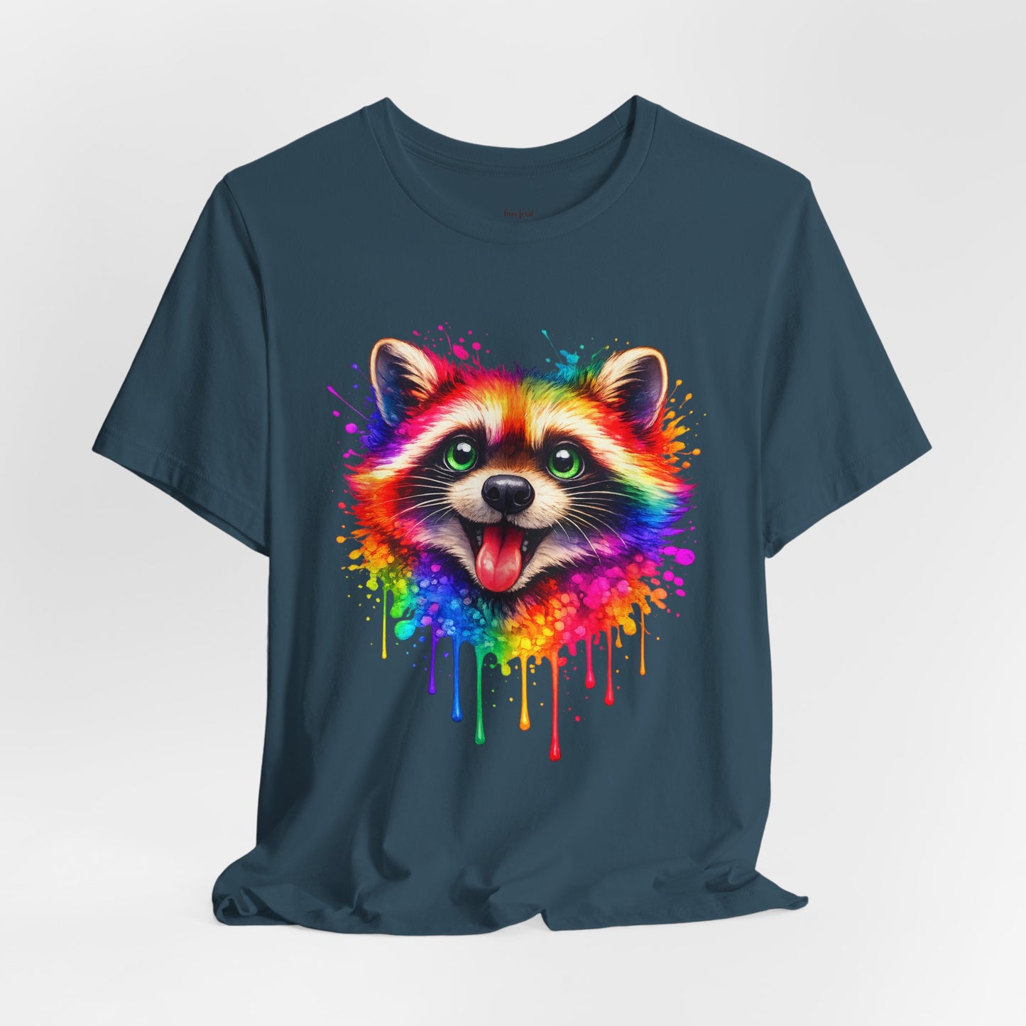 Watercolor Wildlife Raccoon T-Shirt