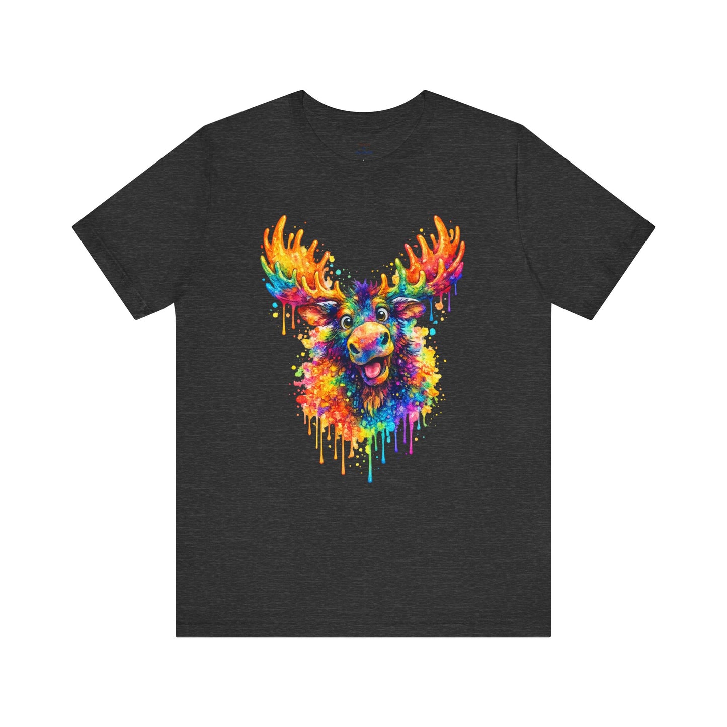 Watercolor Wildlife Moose T-Shirt