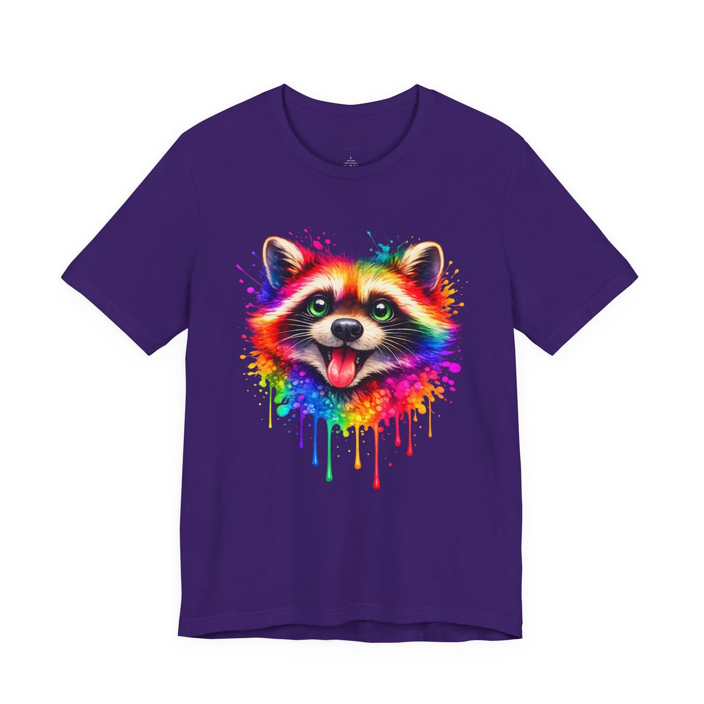 Watercolor Wildlife Raccoon T-Shirt