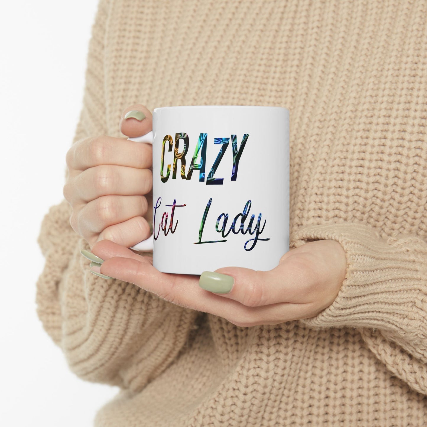 "Crazy Cat Lady" Ceramic Mug  (11oz & 15oz)