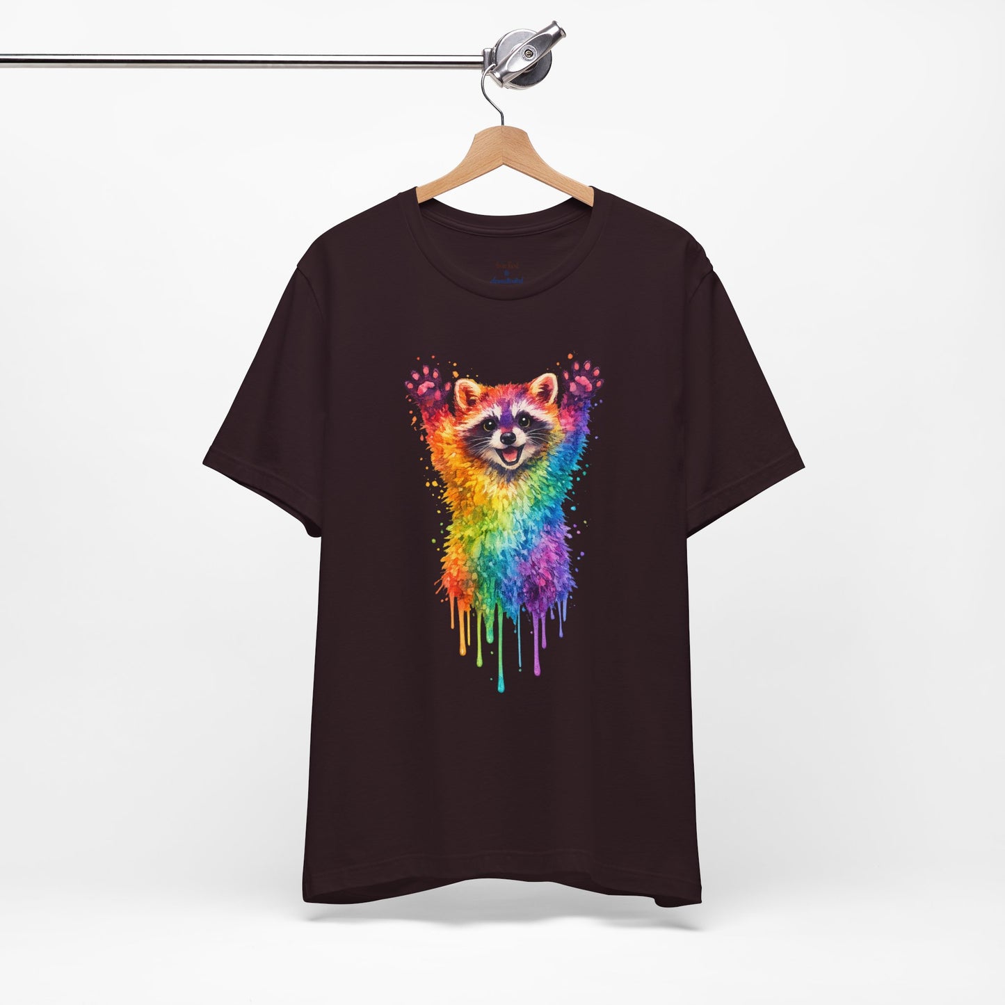Watercolor Wildlife Raccoon T-Shirt