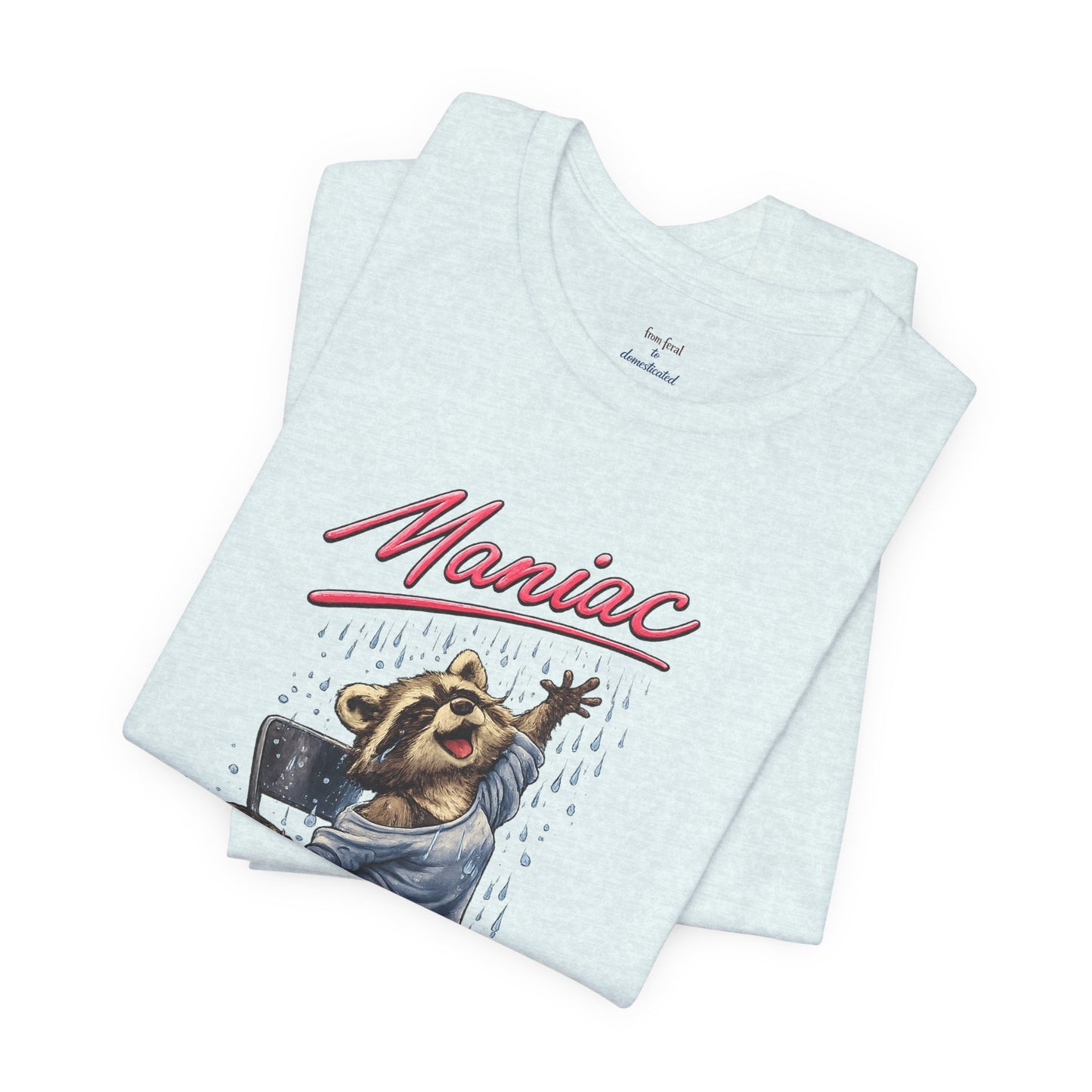 Maniac Raccoon T-shirt