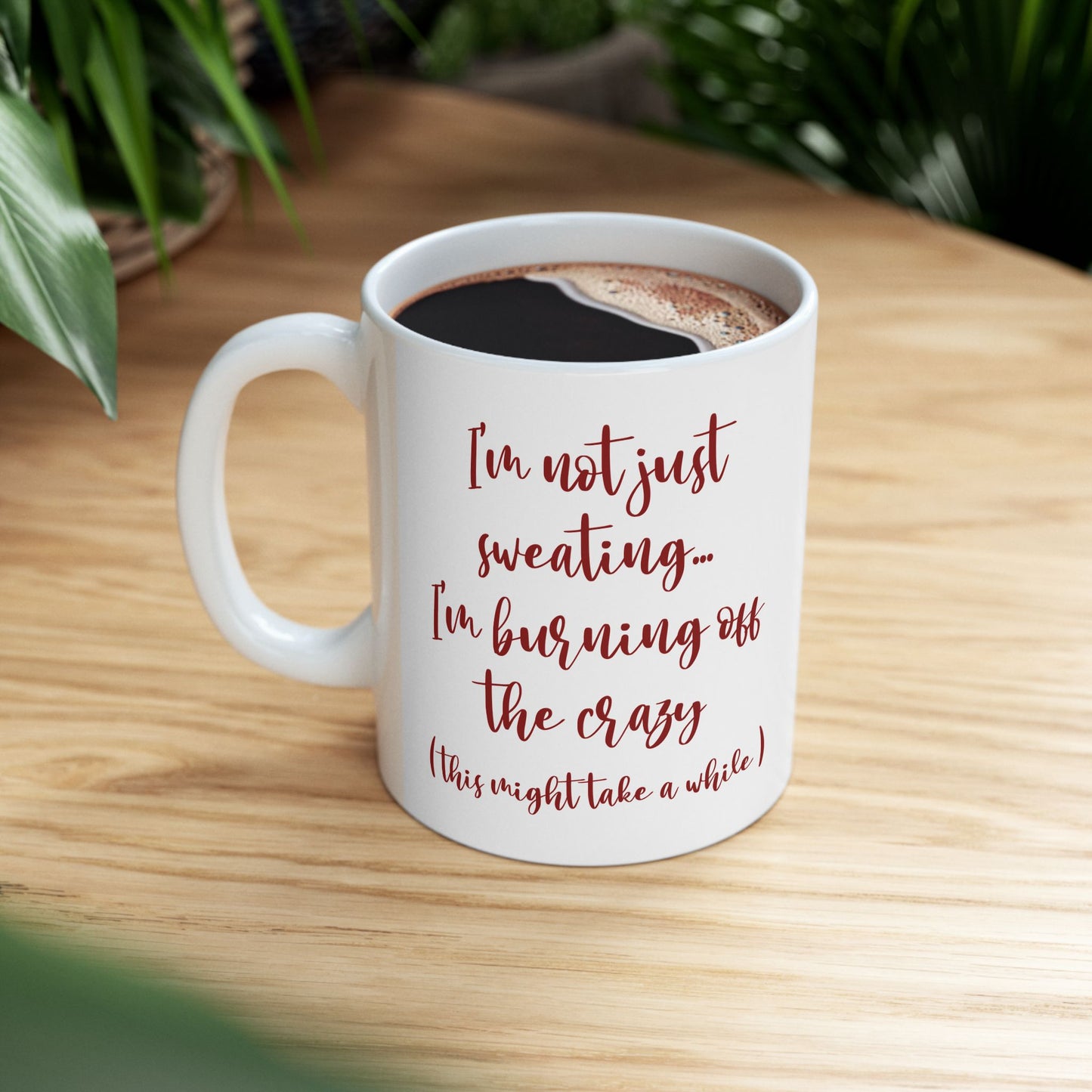 "Sweating" Ceramic Mug  (11oz & 15oz)