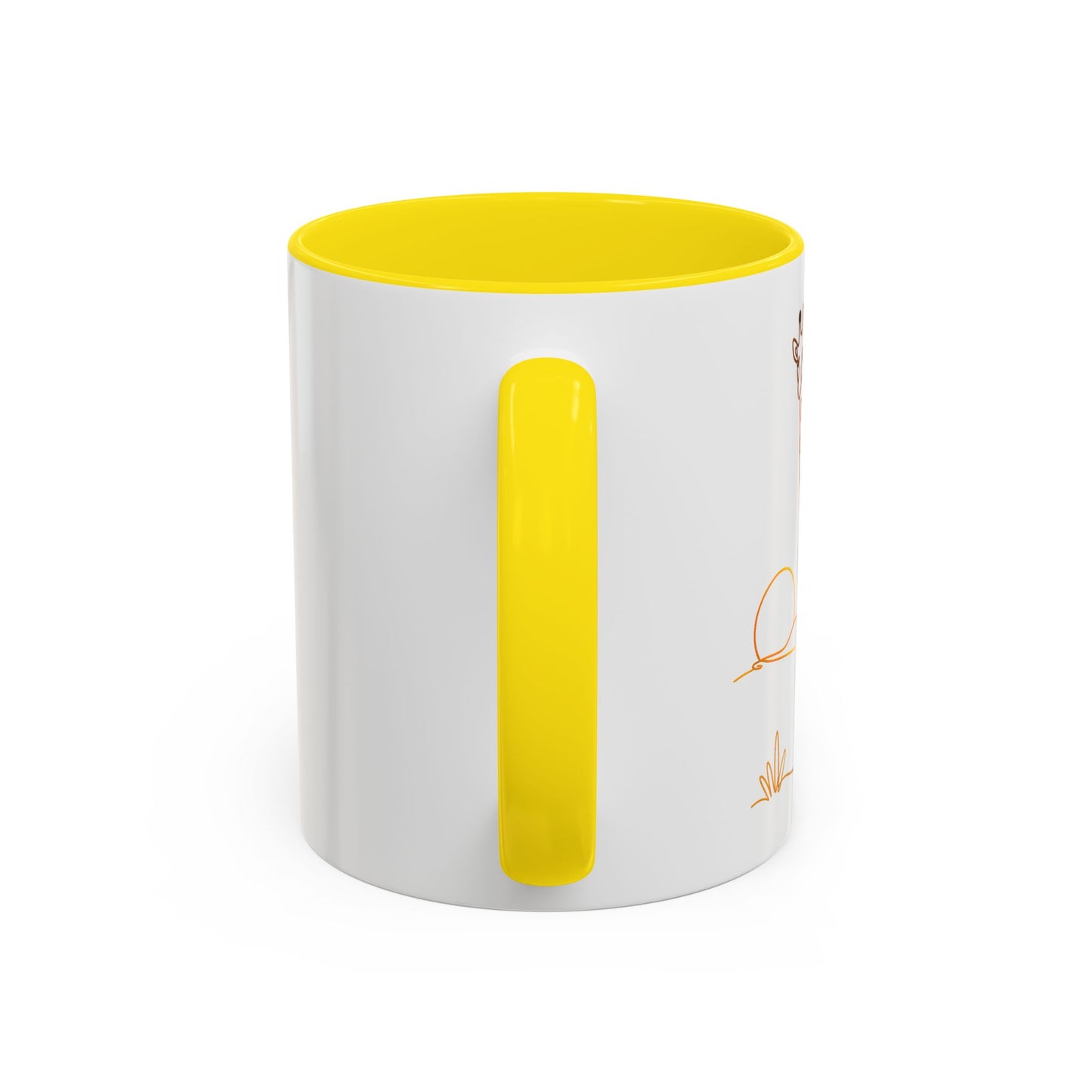 Safari Sunrise Coffee Mug — Minimal Line Giraffe Design (11/15oz)