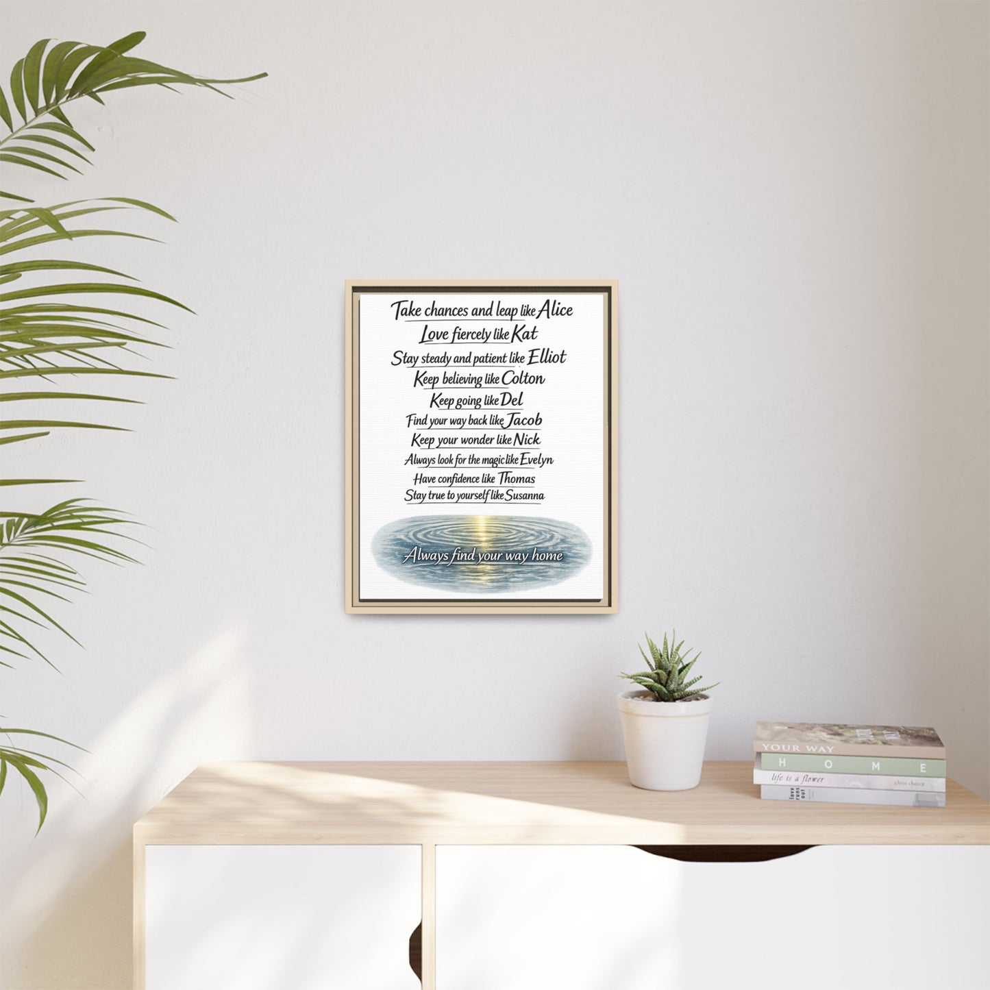 Find Your Way | Matte Canvas, Framed