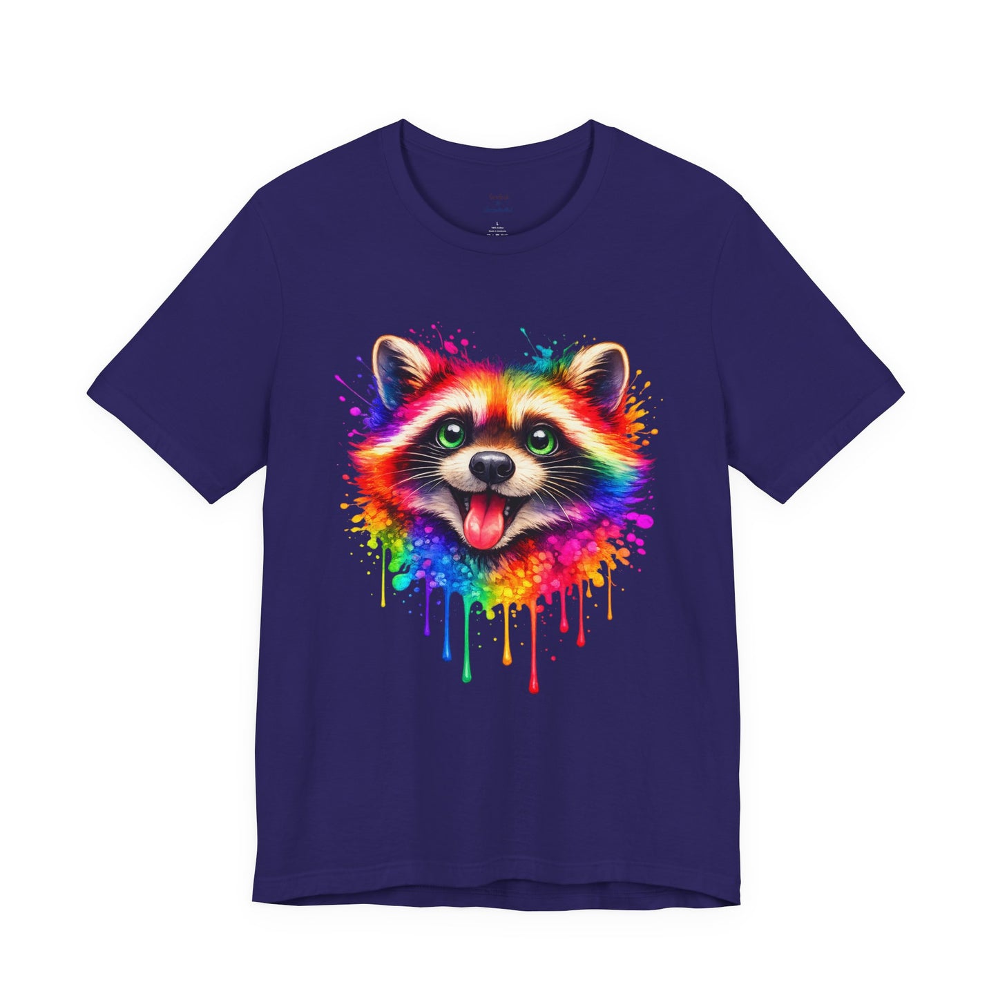 Watercolor Wildlife Raccoon T-Shirt