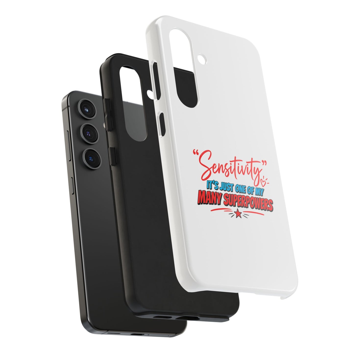 "Sensitivity: it’s just one of my many superpowers” Protective Phone Cover