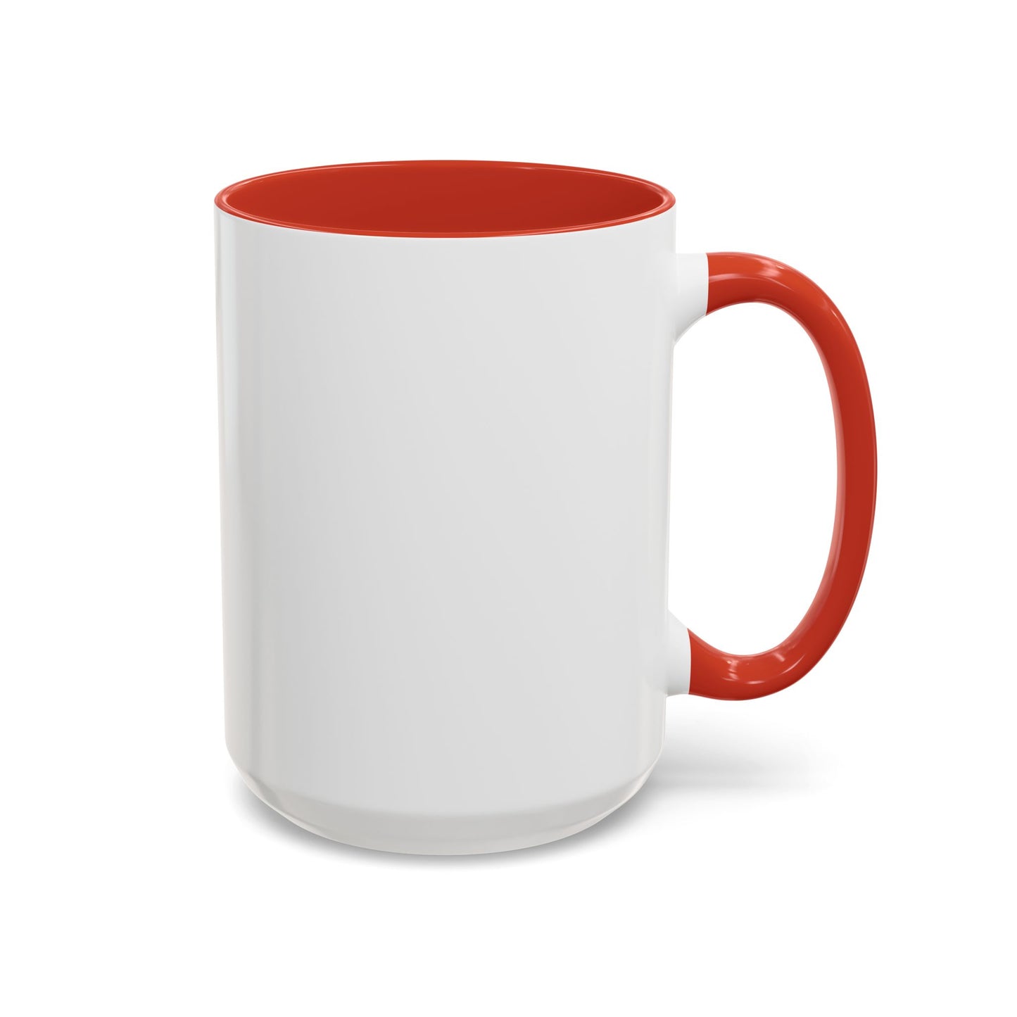 Cheerful Watercolor Raccoon Accent Coffee Mug