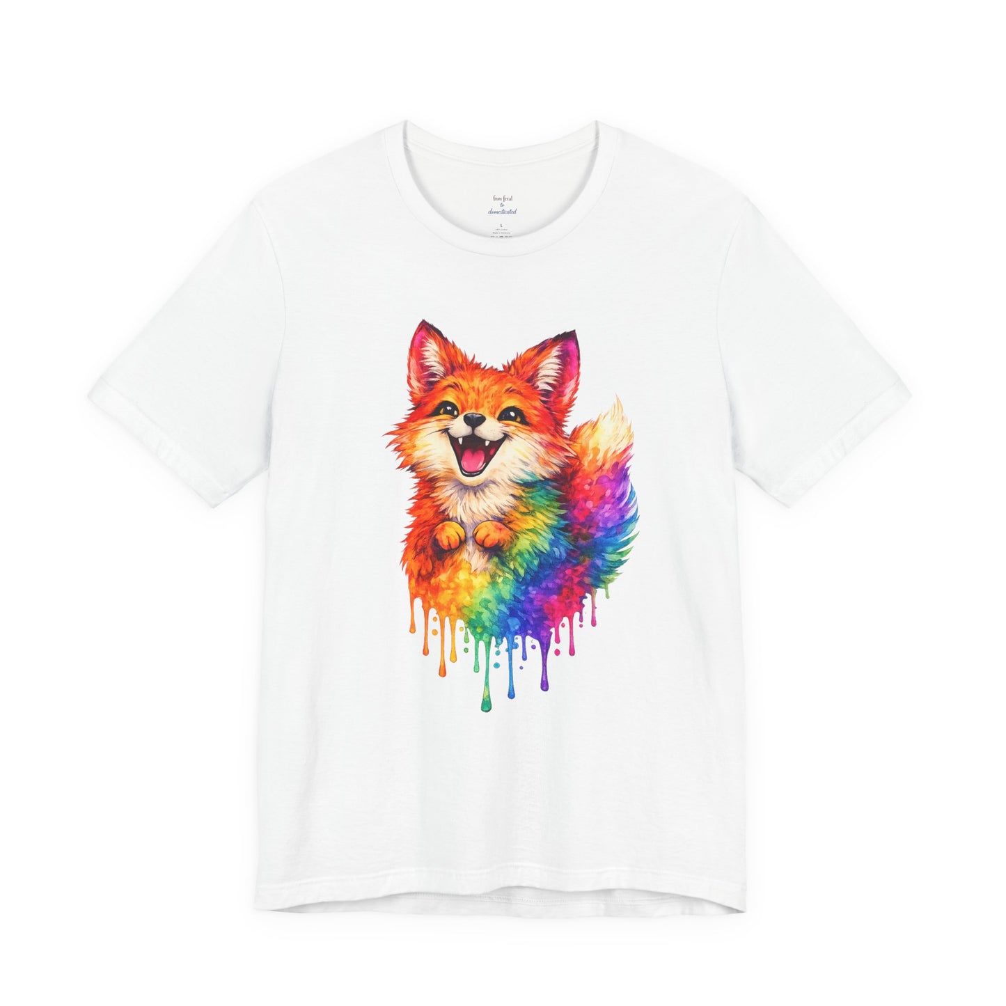 Watercolor Wildlife Fox T-Shirt