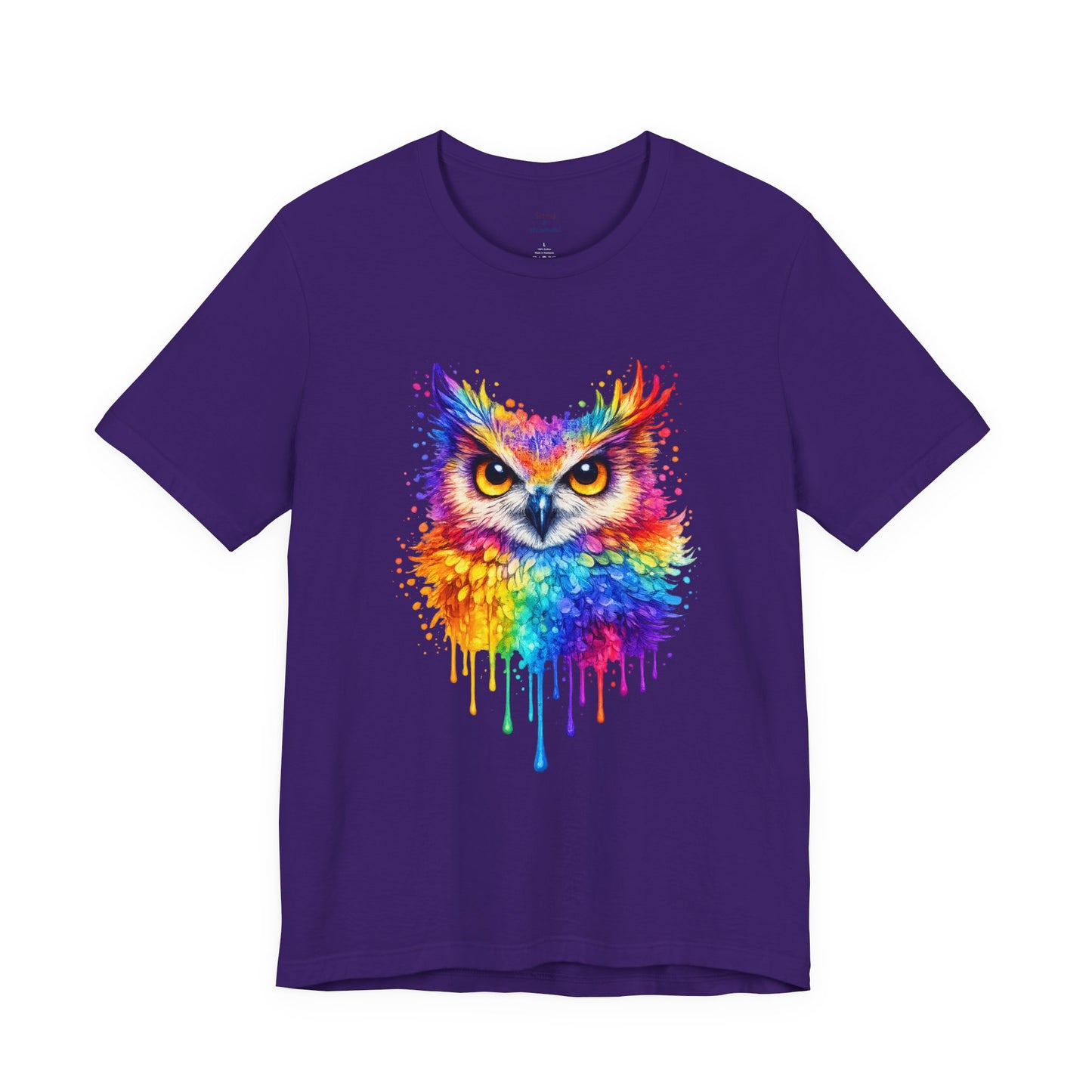 Watercolor Wildlife Owl T-Shirt