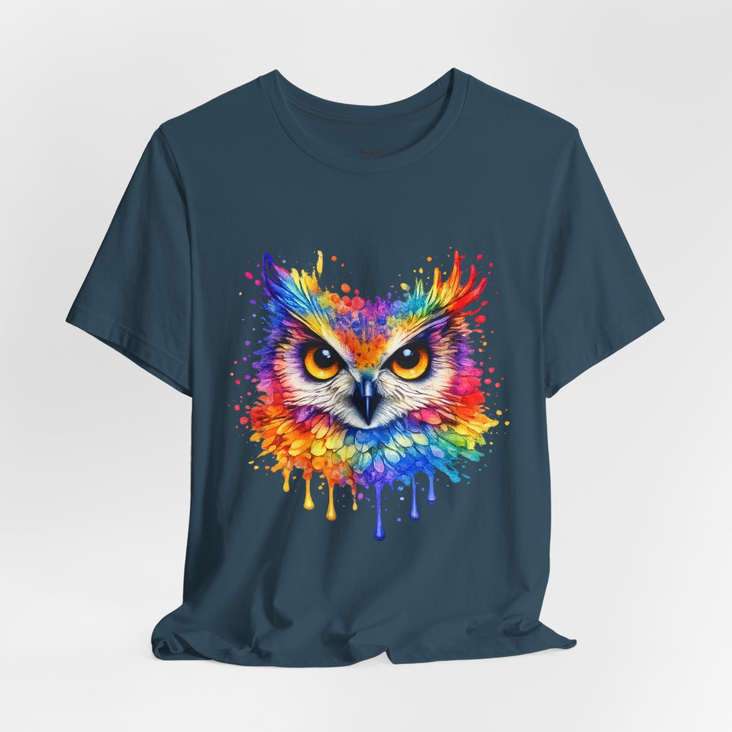 Watercolor Wildlife Owl T-Shirt