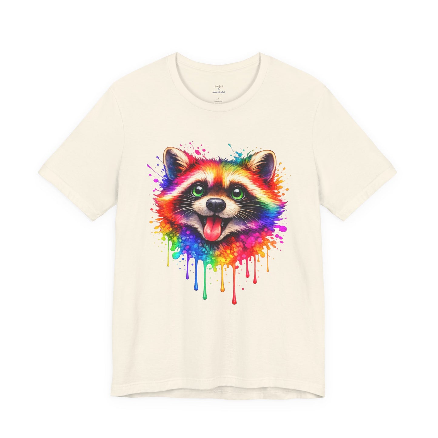 Watercolor Wildlife Raccoon T-Shirt