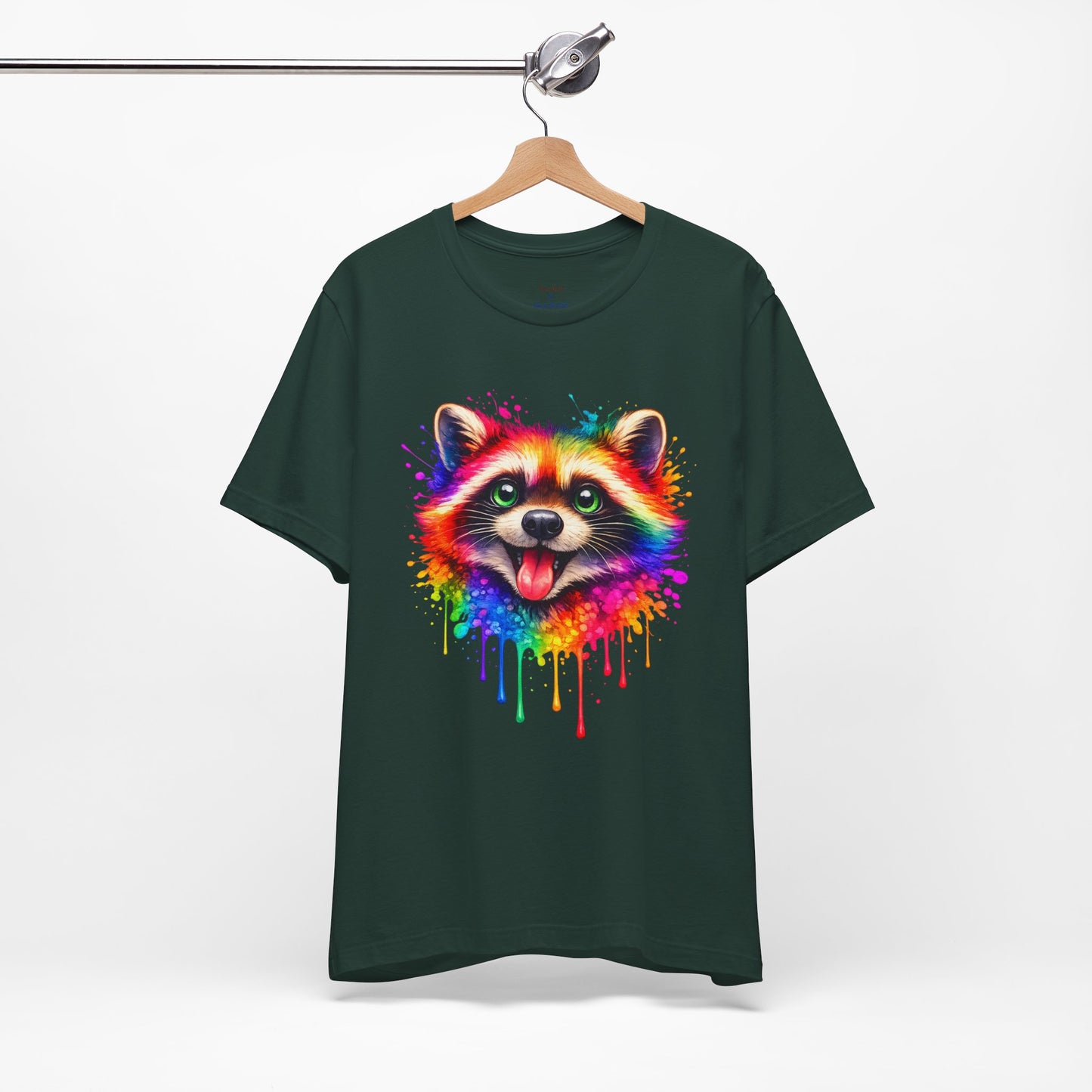 Watercolor Wildlife Raccoon T-Shirt
