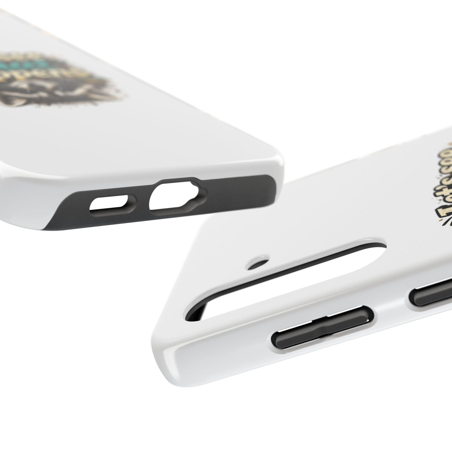 Let's See What Happens Raccoon Phone Case — Tough & Cute Protective Phone Cover