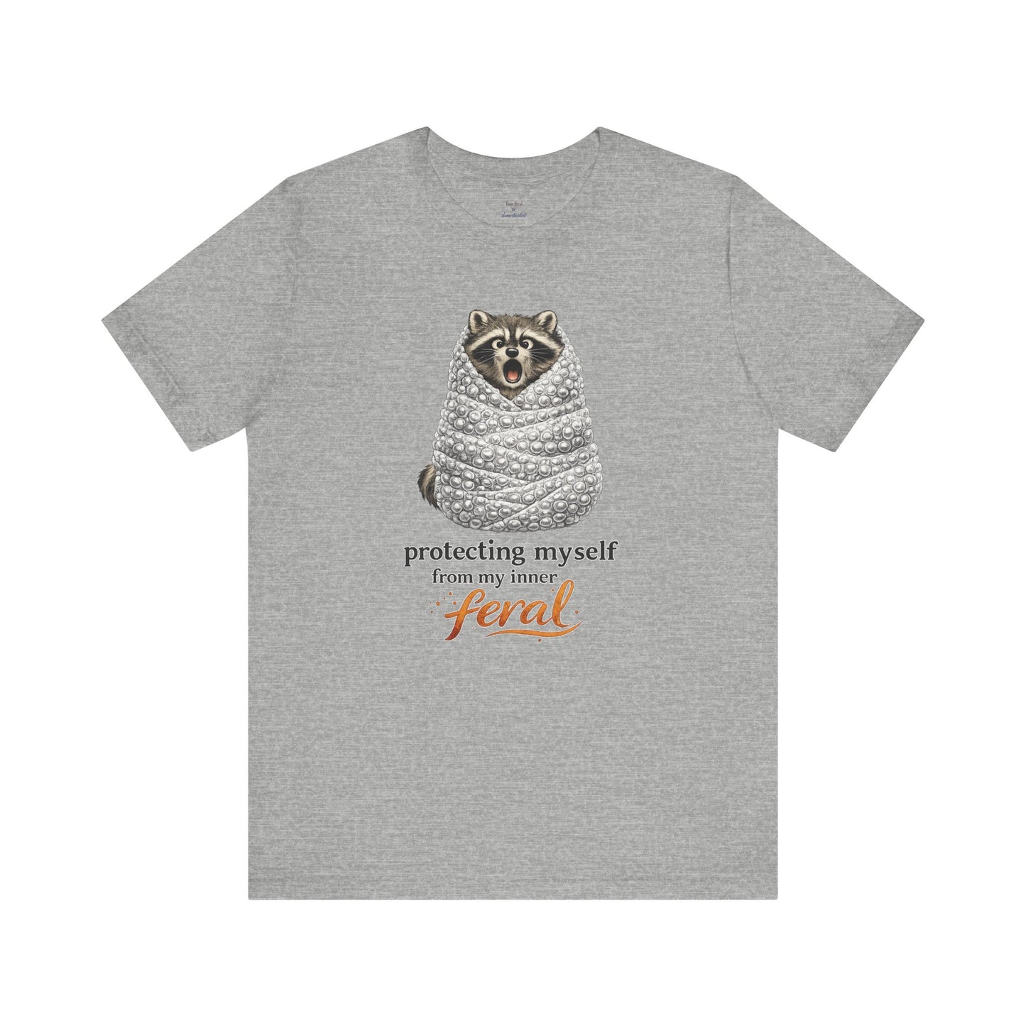 Bubble Wrapped Raccoon T-shirt