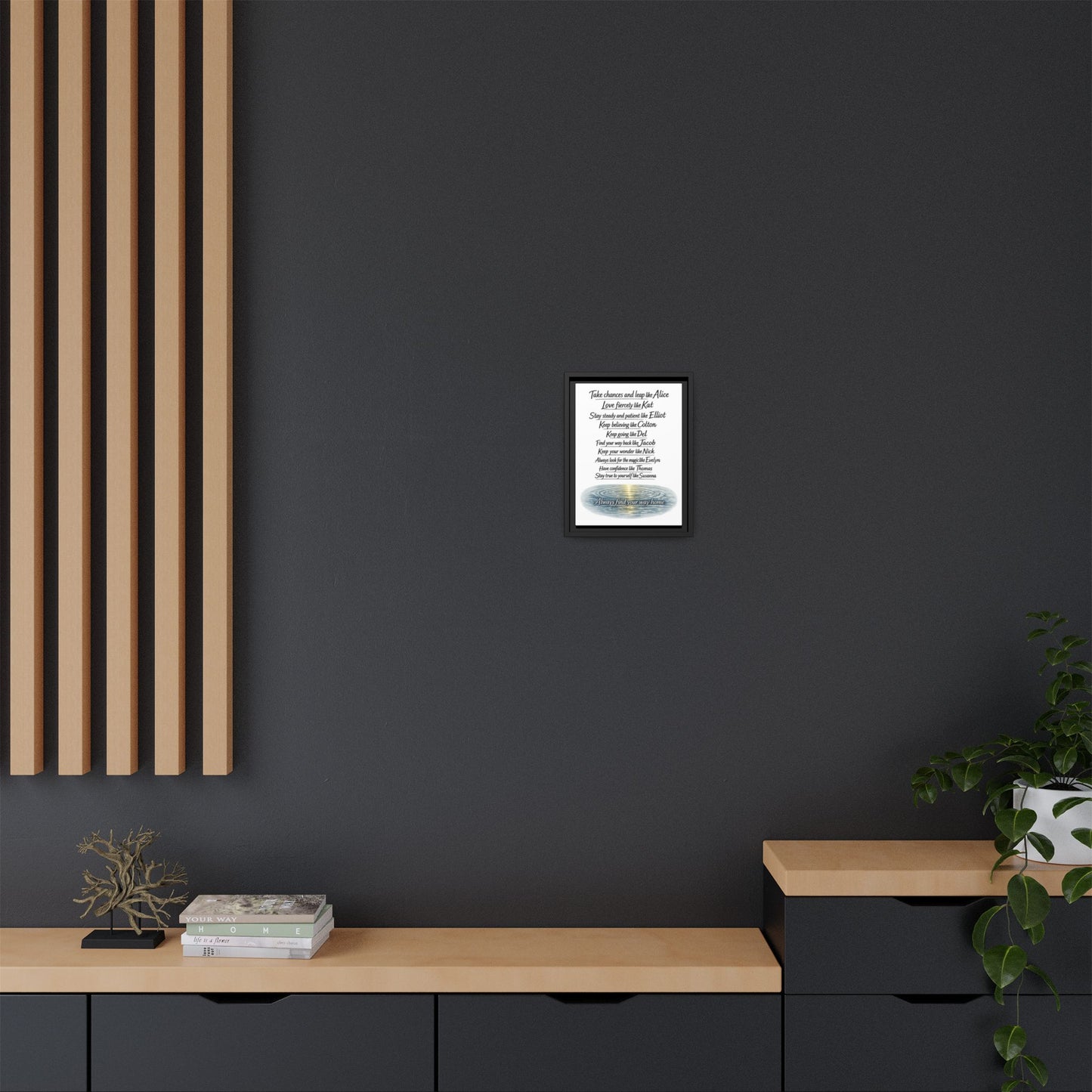 Find Your Way | Matte Canvas, Framed