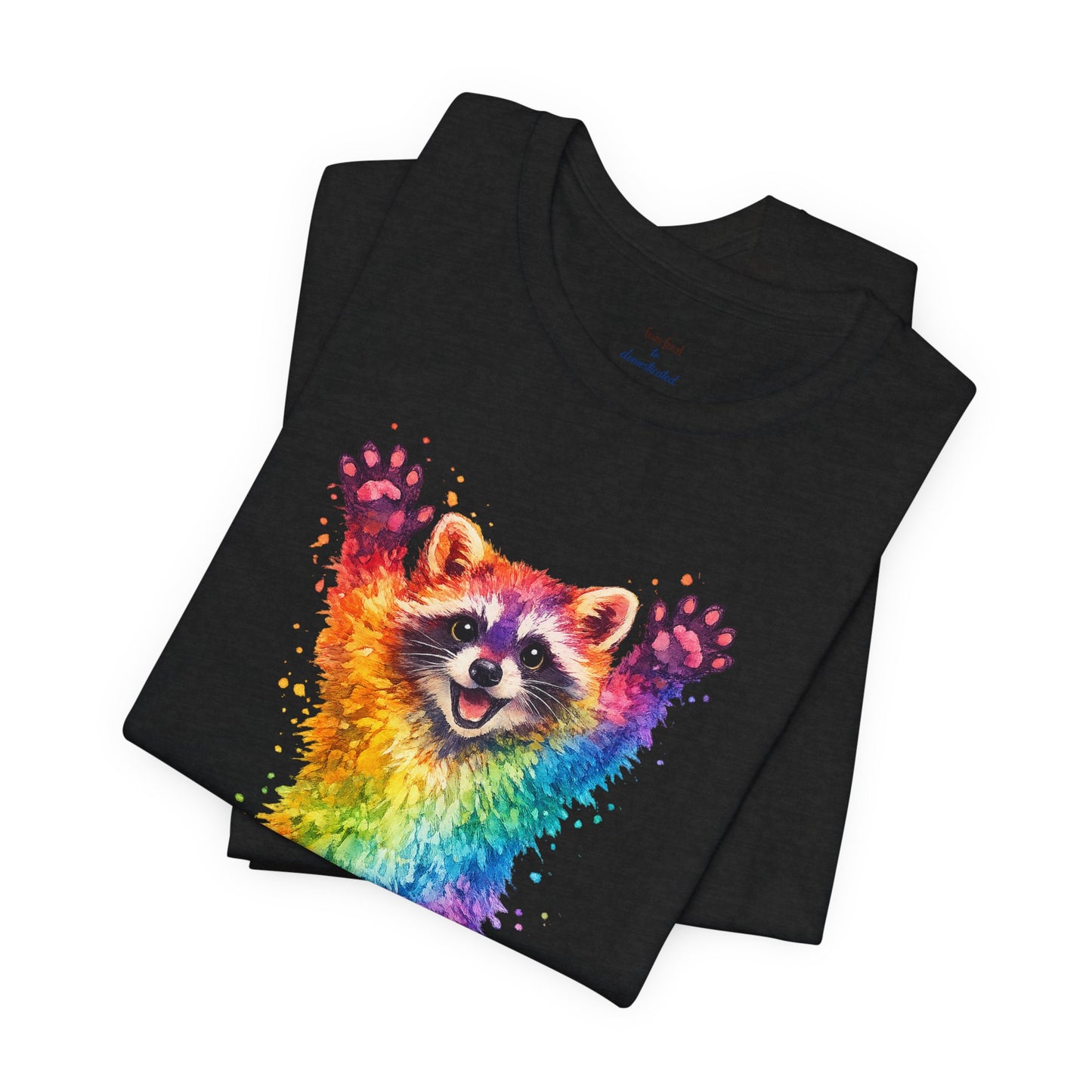 Watercolor Wildlife Raccoon T-Shirt