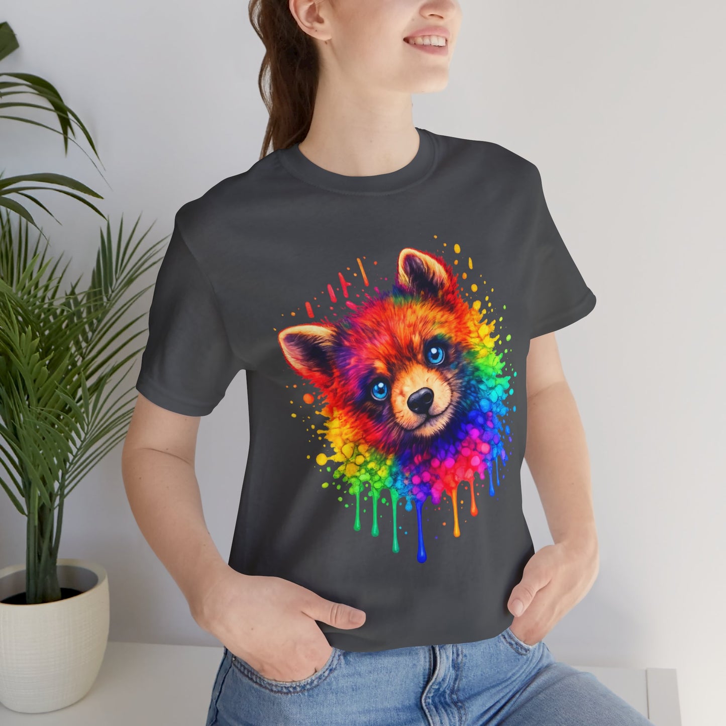 Watercolor Wildlife Bear Cub T-Shirt