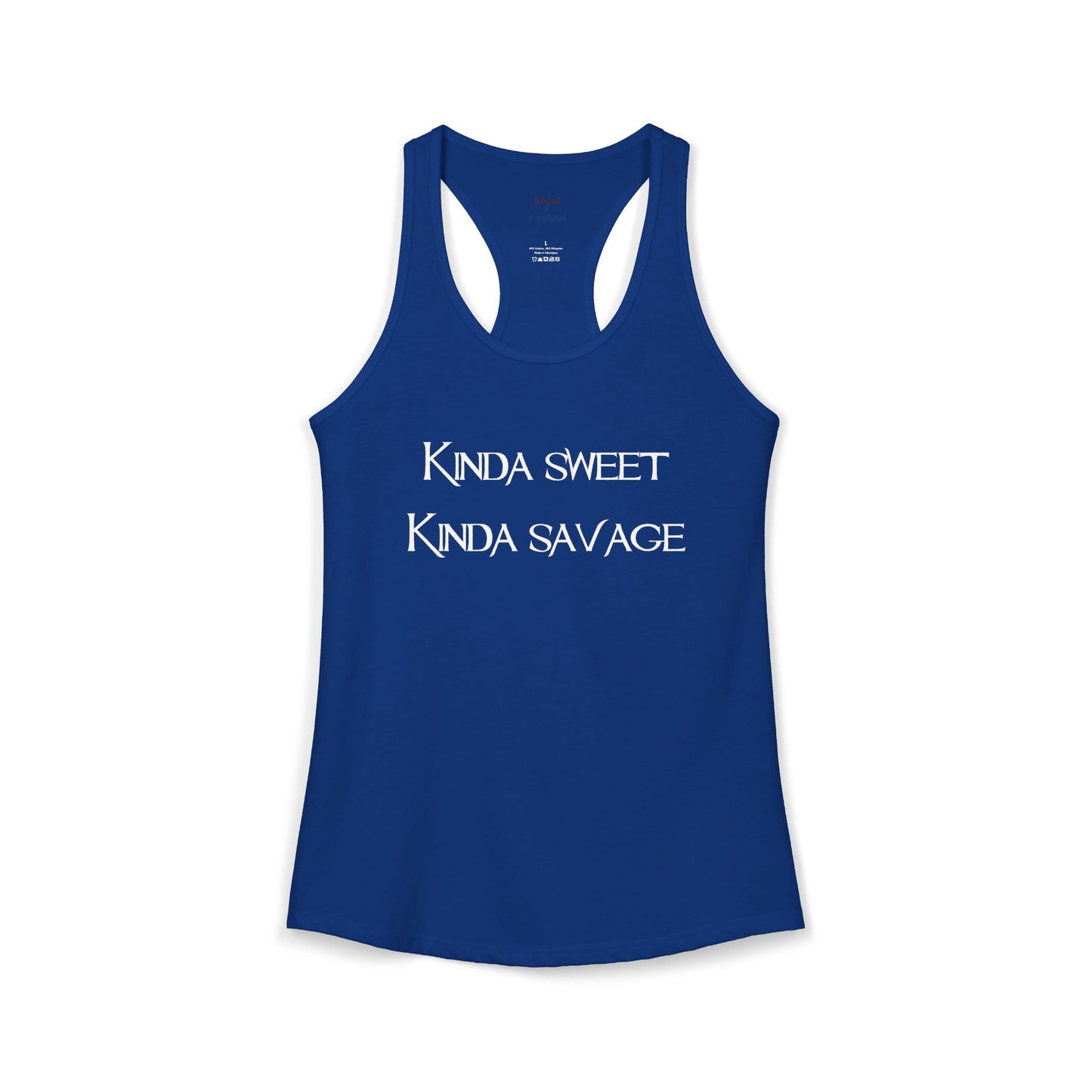 Kinda Both Racerback Tank