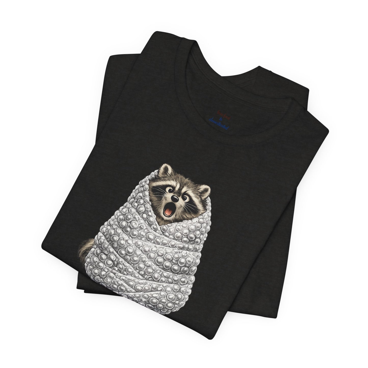 Bubble Wrapped Raccoon T-shirt
