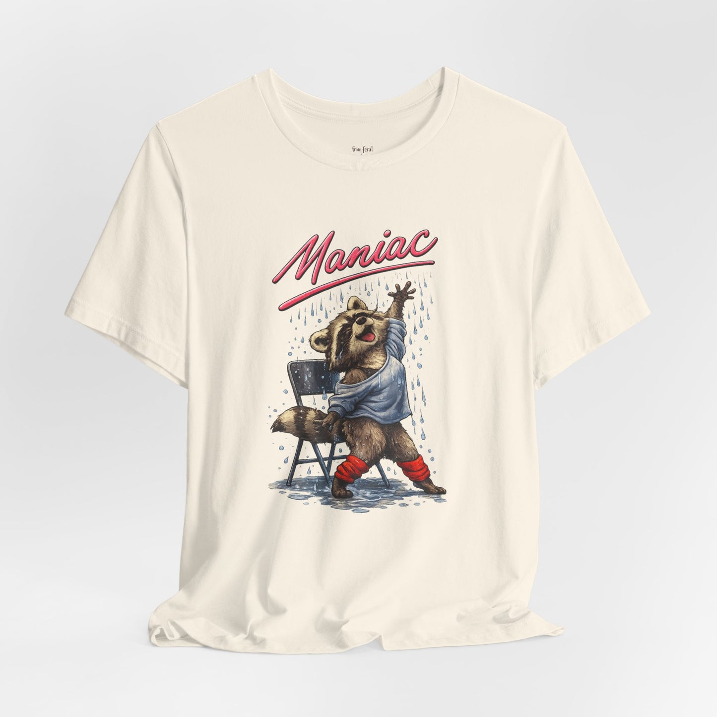 Maniac Raccoon T-shirt