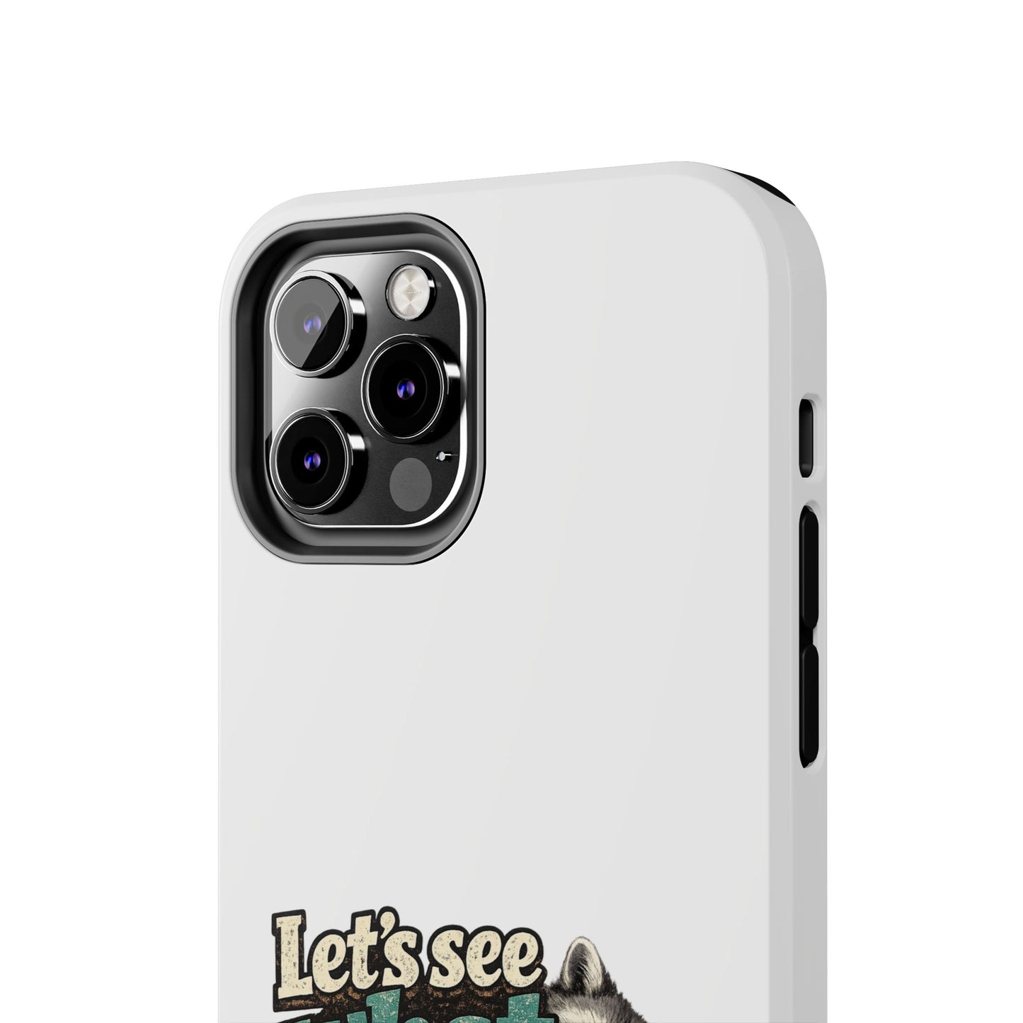 Peek & See Raccoon Phone Case — Tough & Cute Protective Phone Cover