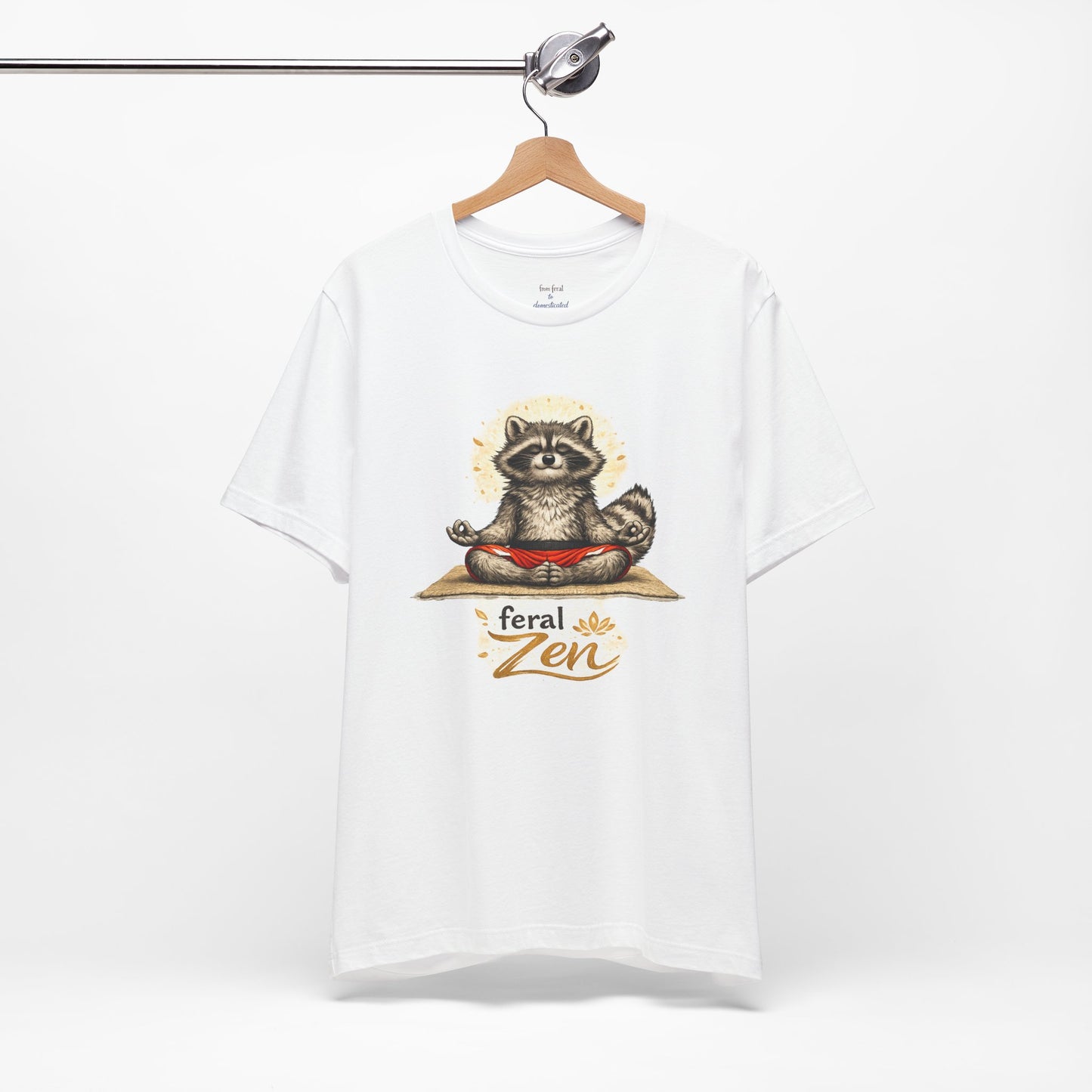 Feral Zen Raccoon T-shirt