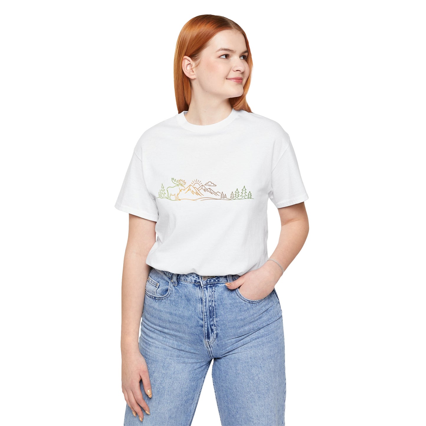 Moose Mountain Scene | Hiking Tee